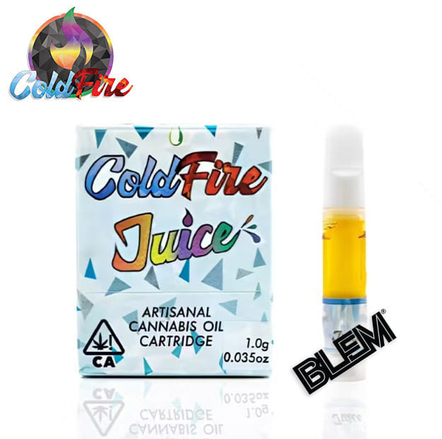 ColdFire x Blem - Badman x Gludaz - Cured Resin Juice Cart - 1g - ColdFire Extracts -  - $45.99 - 510 Cured/Live/Rosin Cartridges