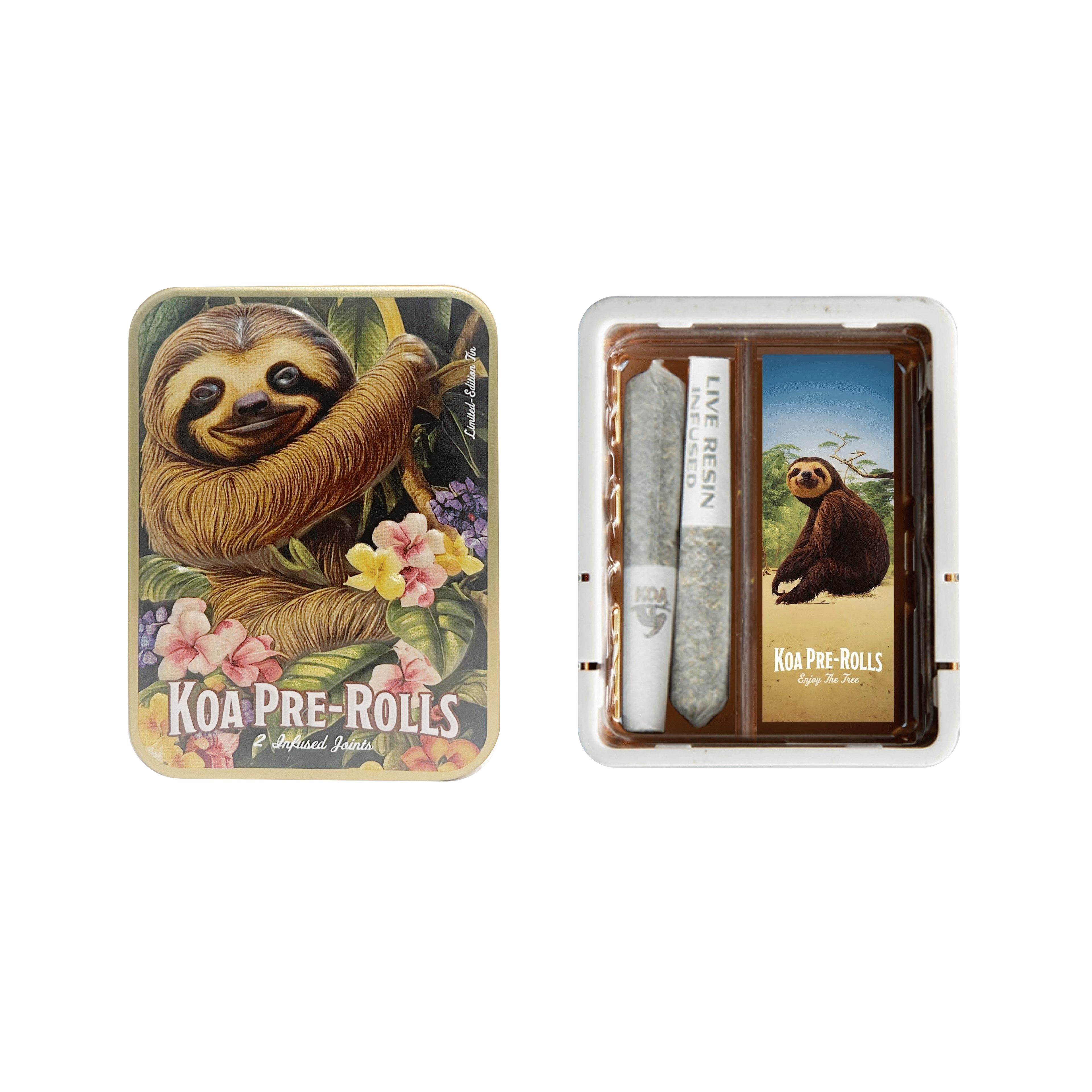 Koa | Gelato Live Resin Infused Pre-Rolls (0.35g x 2) - 0.7g - Koa - - $12 - Infused Pre-Rolls