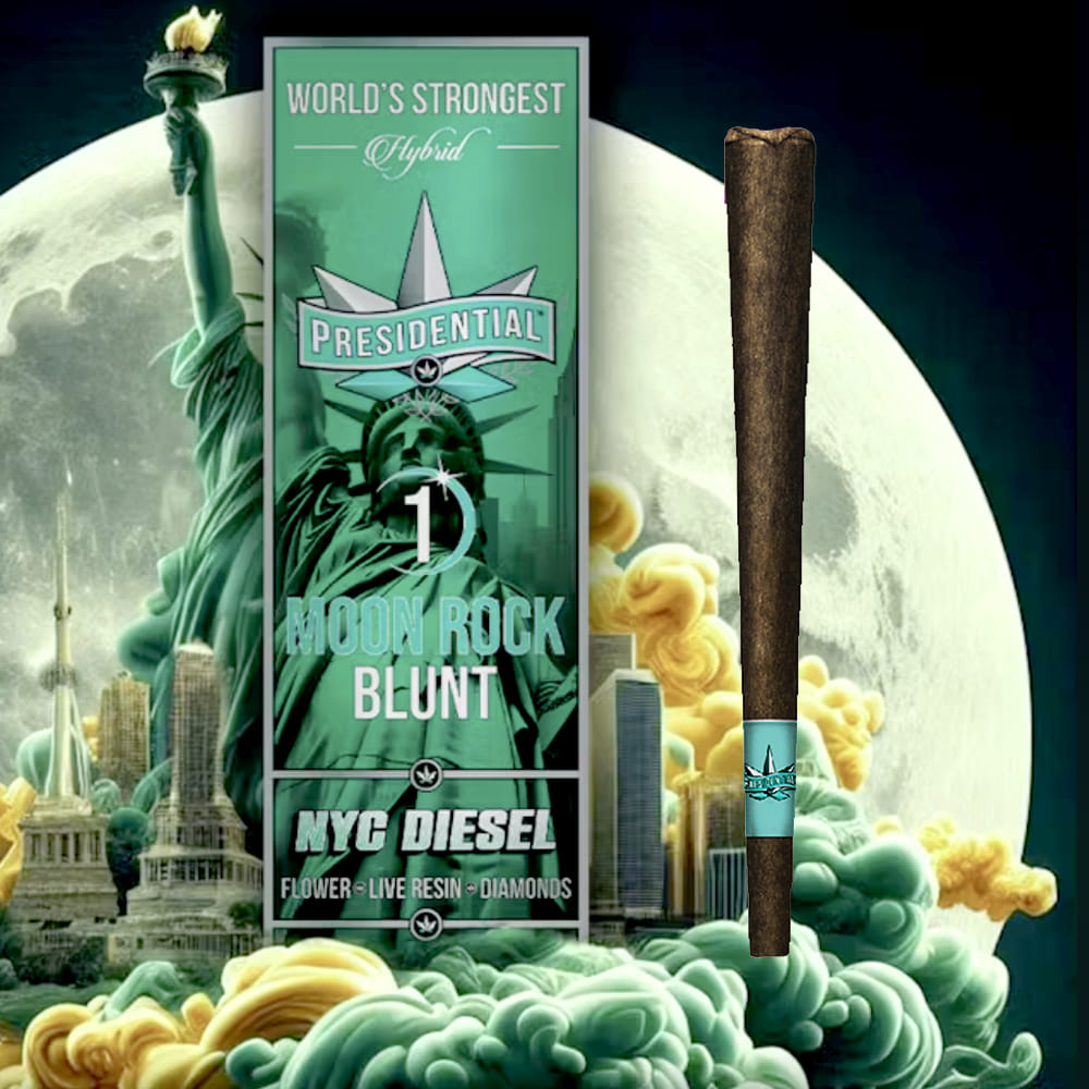 NYC Diesel (S) Moon Rock Blunt - 1.5g - Presidential - NYC Diesel (S) - $17 - Pre-Rolls