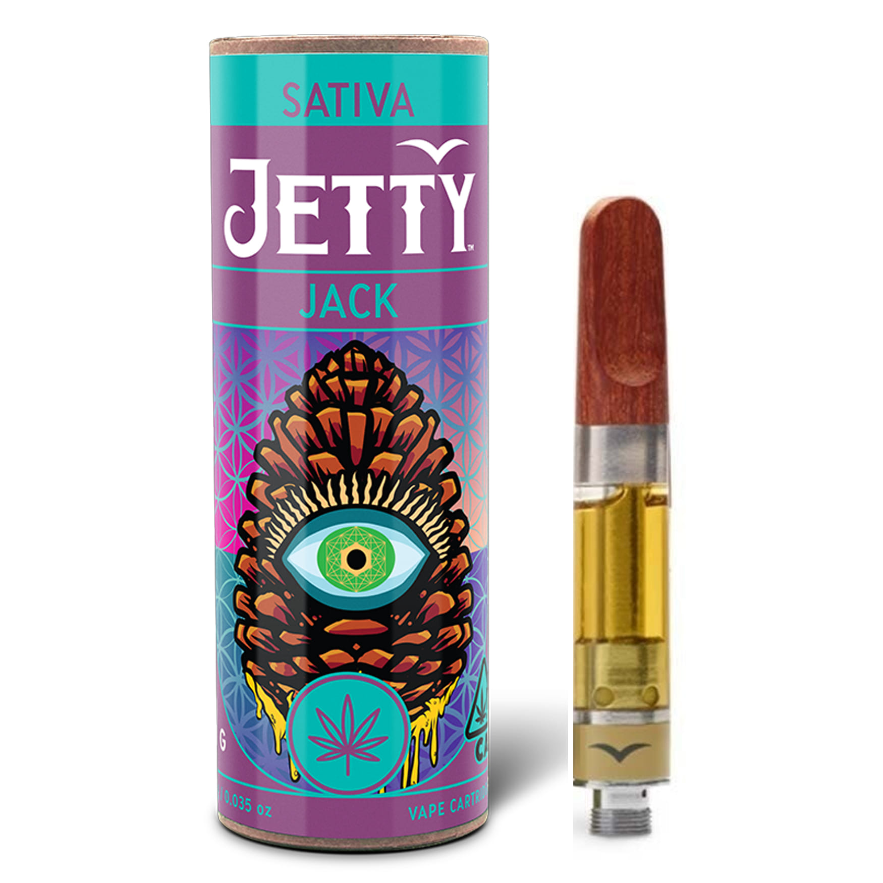 Jack (S) High THC Cartridge - 1g - Jetty - Jack (S) - $29.50 - Cartridges