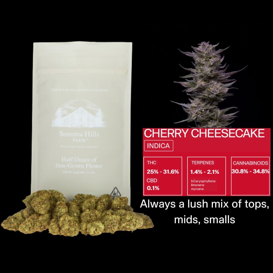 14g CHERRY CHEESECAKE - Sonoma Hills Farm -  - $80 - Flowers