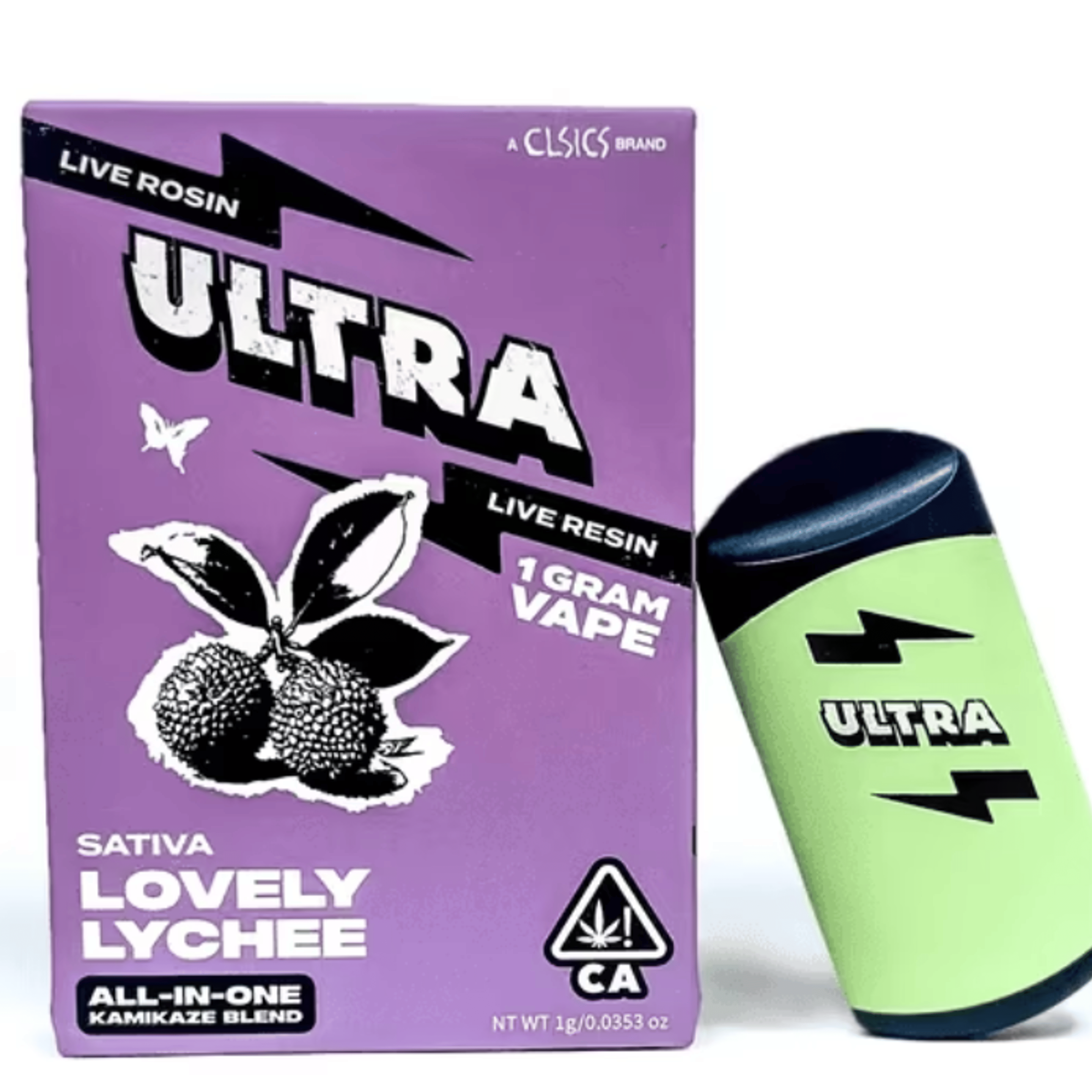 ULTRA 1G LOVELY LYCHEE (AIO) - CLSICS - - $35 - Vaporizer