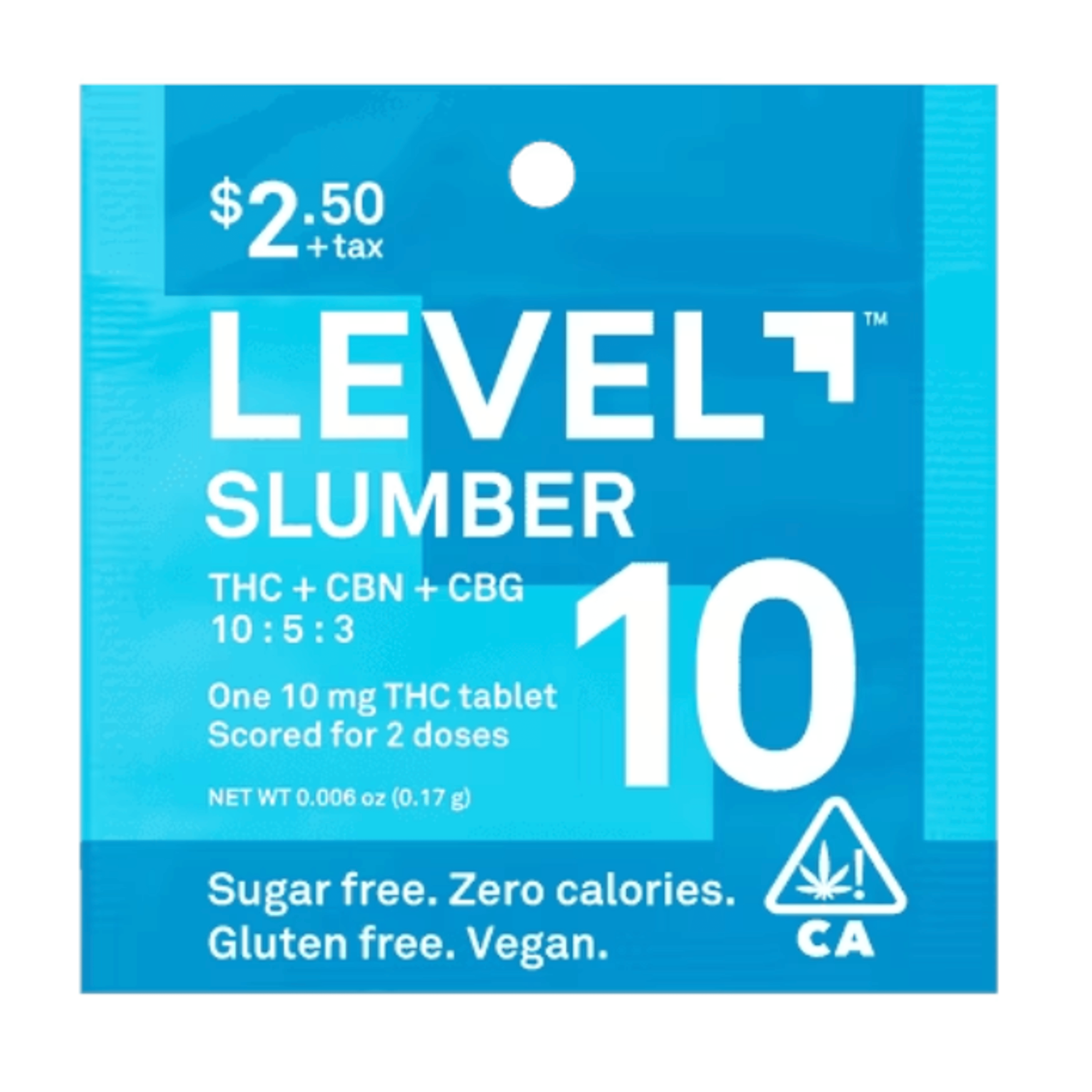 Single Level 10 Slumber - Level - - $2.50 - Edibles
