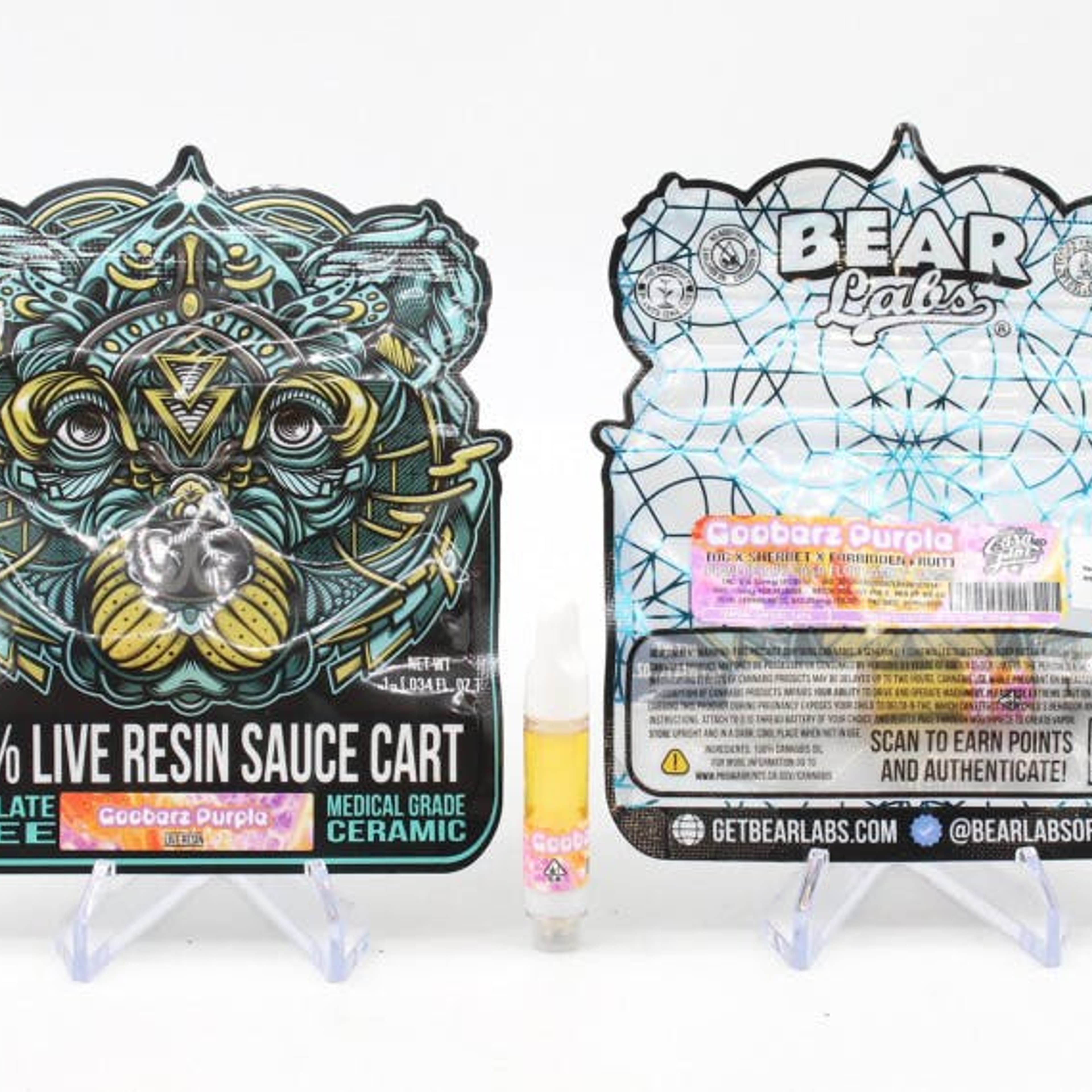 Gooberz Purple - 510 Threaded - Cartridge - BEAR LABS - - $33.25 - Vape