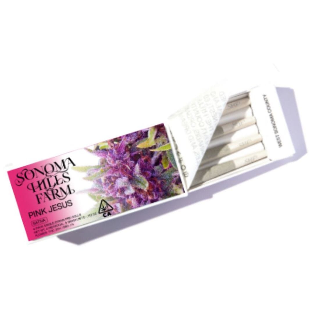 Pink Jesus - 4 Pack Pre-Rolls, 3.2g - Sonoma Hills Farm -  - $26 - Pre-Rolls