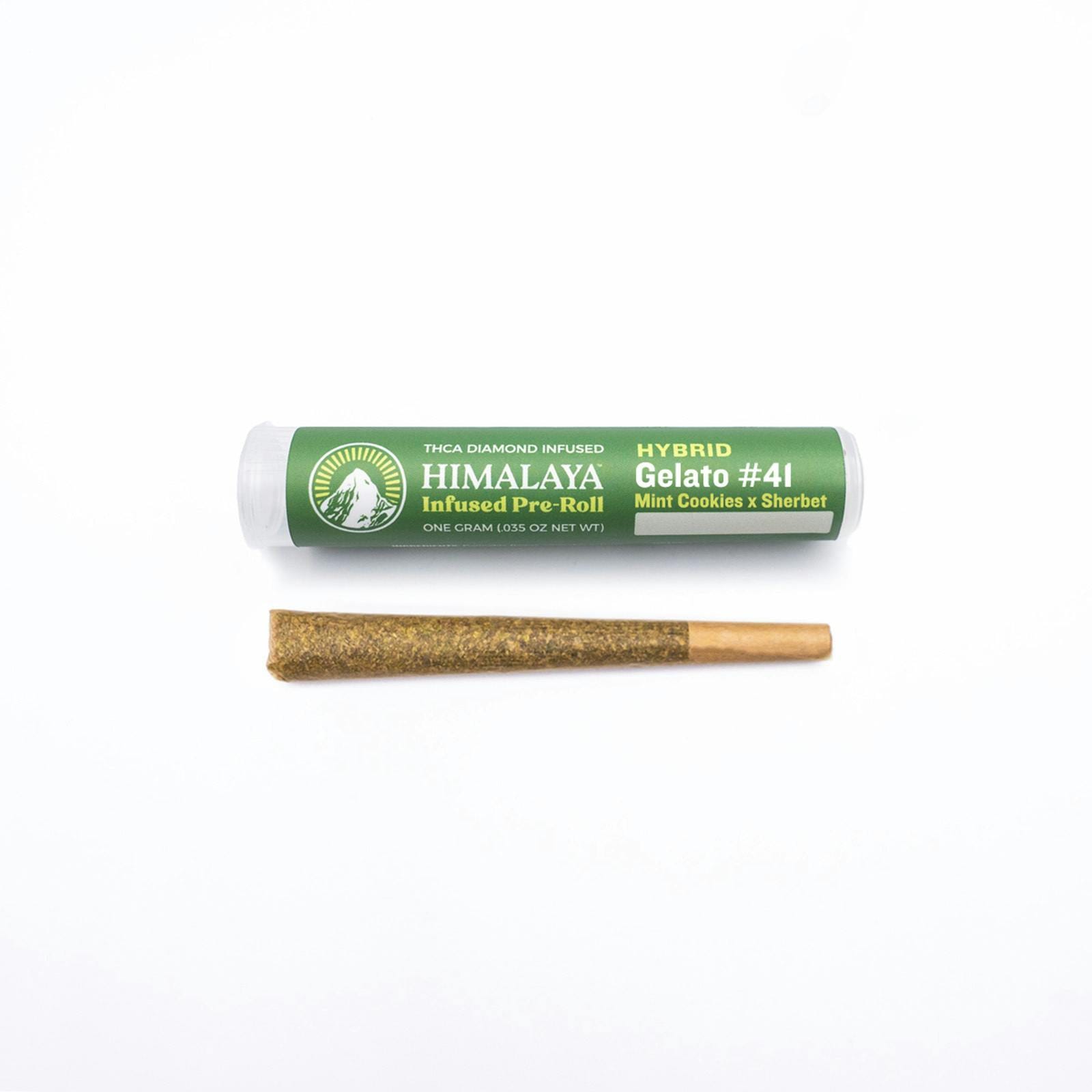 Gelato 41 Infused Pre-Roll 1G - Himalaya -  - $11 - Preroll