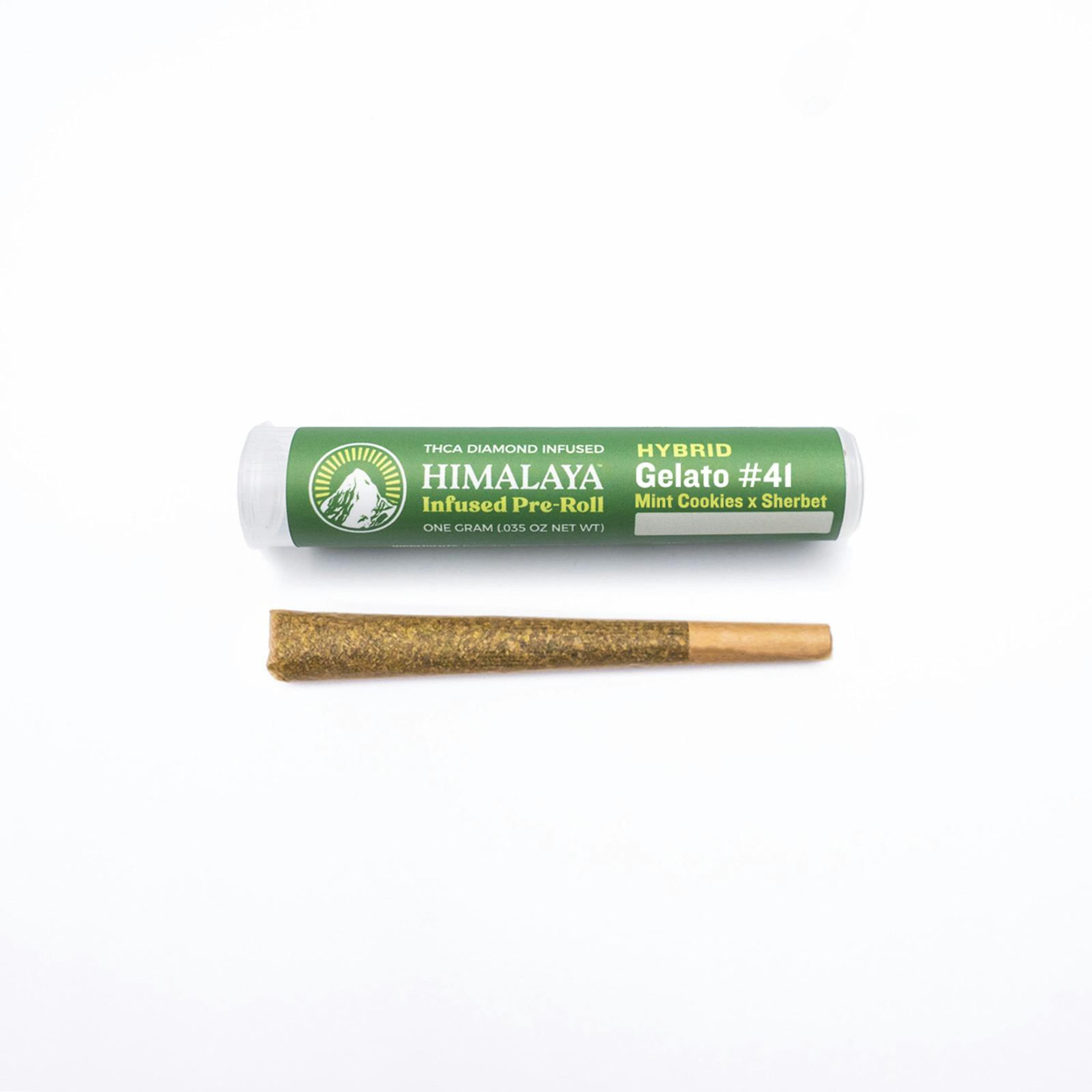 Gelato 41 Infused Pre-Roll 1G - Himalaya - - $11 - Preroll