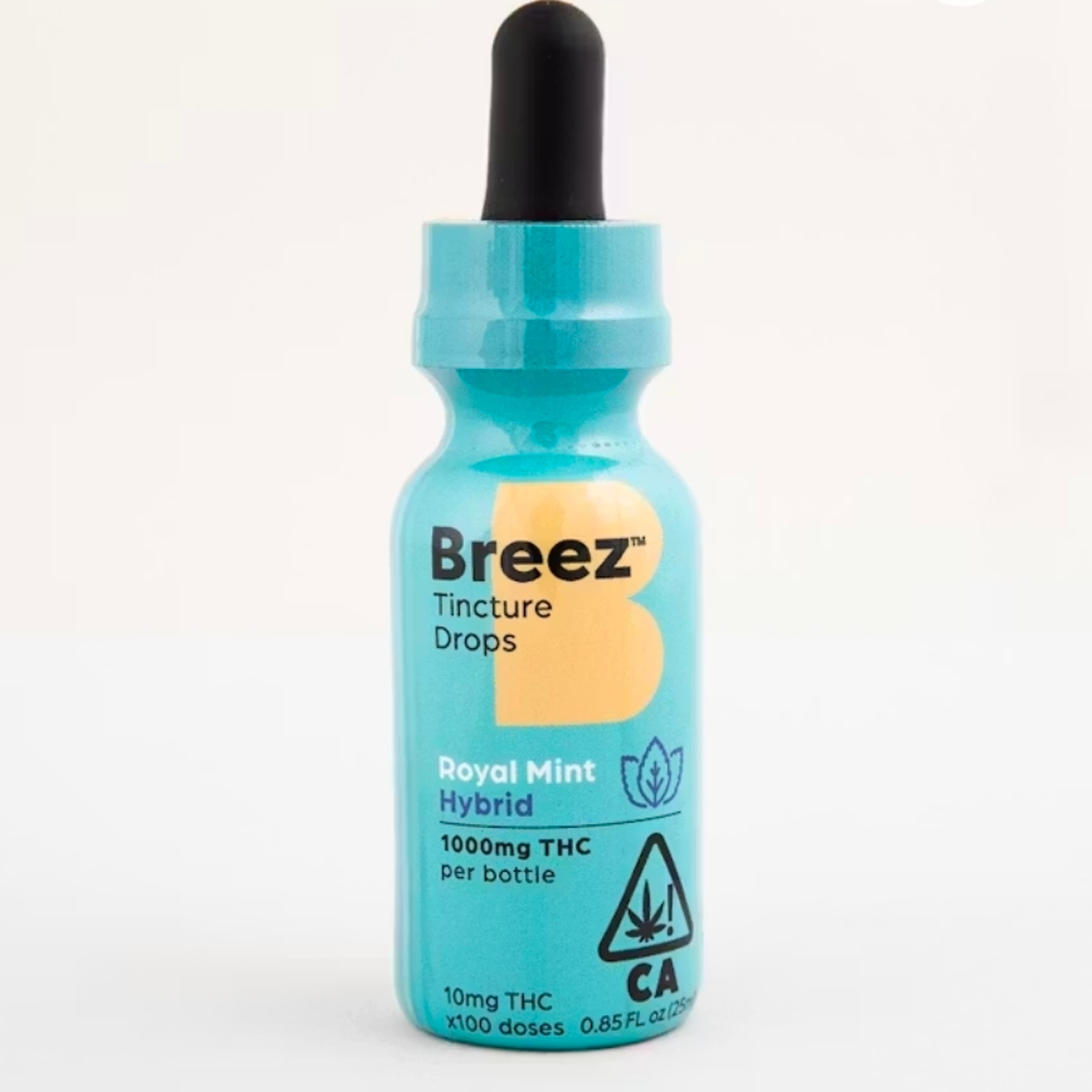 Royal Mint Tincture Drops Single Unit (Indica, 1000 MG THC) - Breez - - $74.99 - Tincture