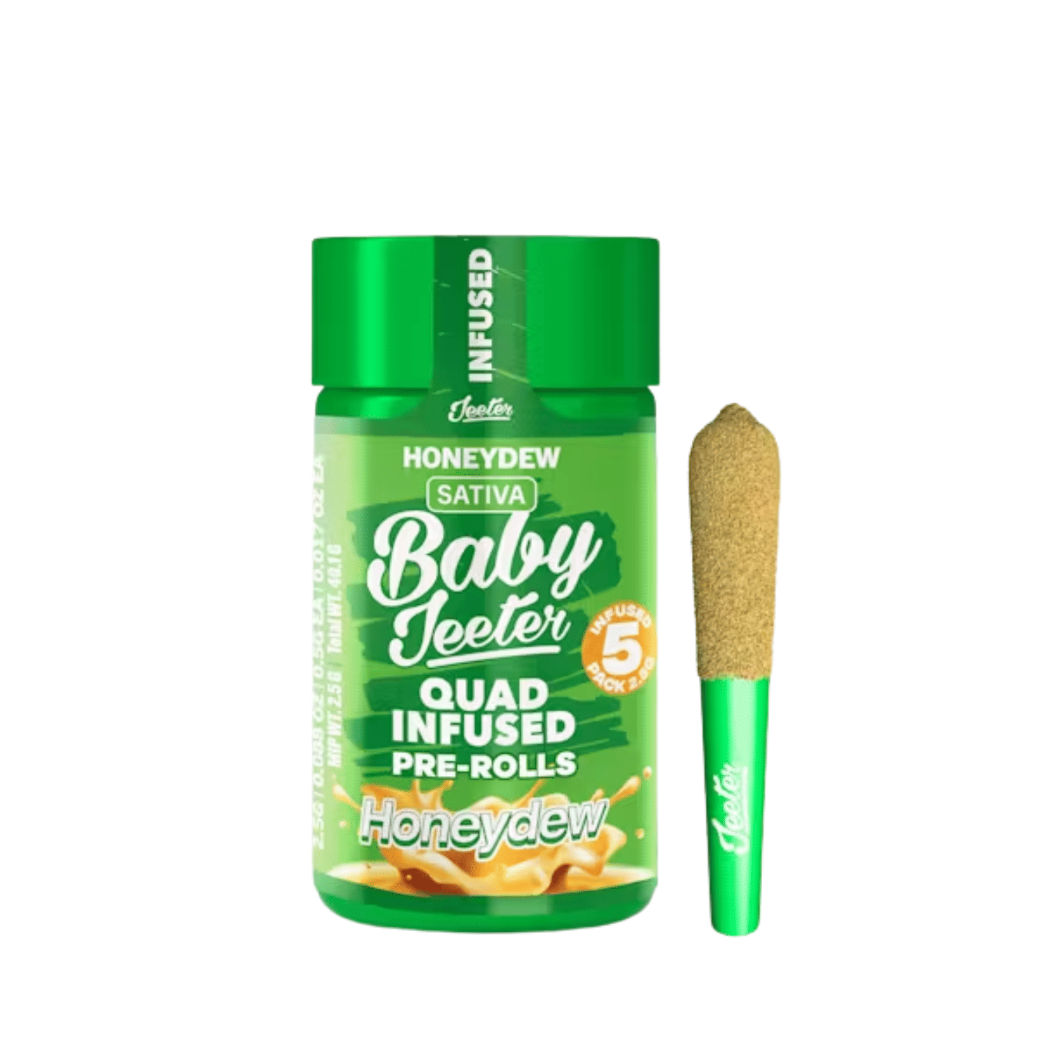 Honey Dew Infused Baby 5pk Prerolls - Jeeter -  - $37.74 - Preroll