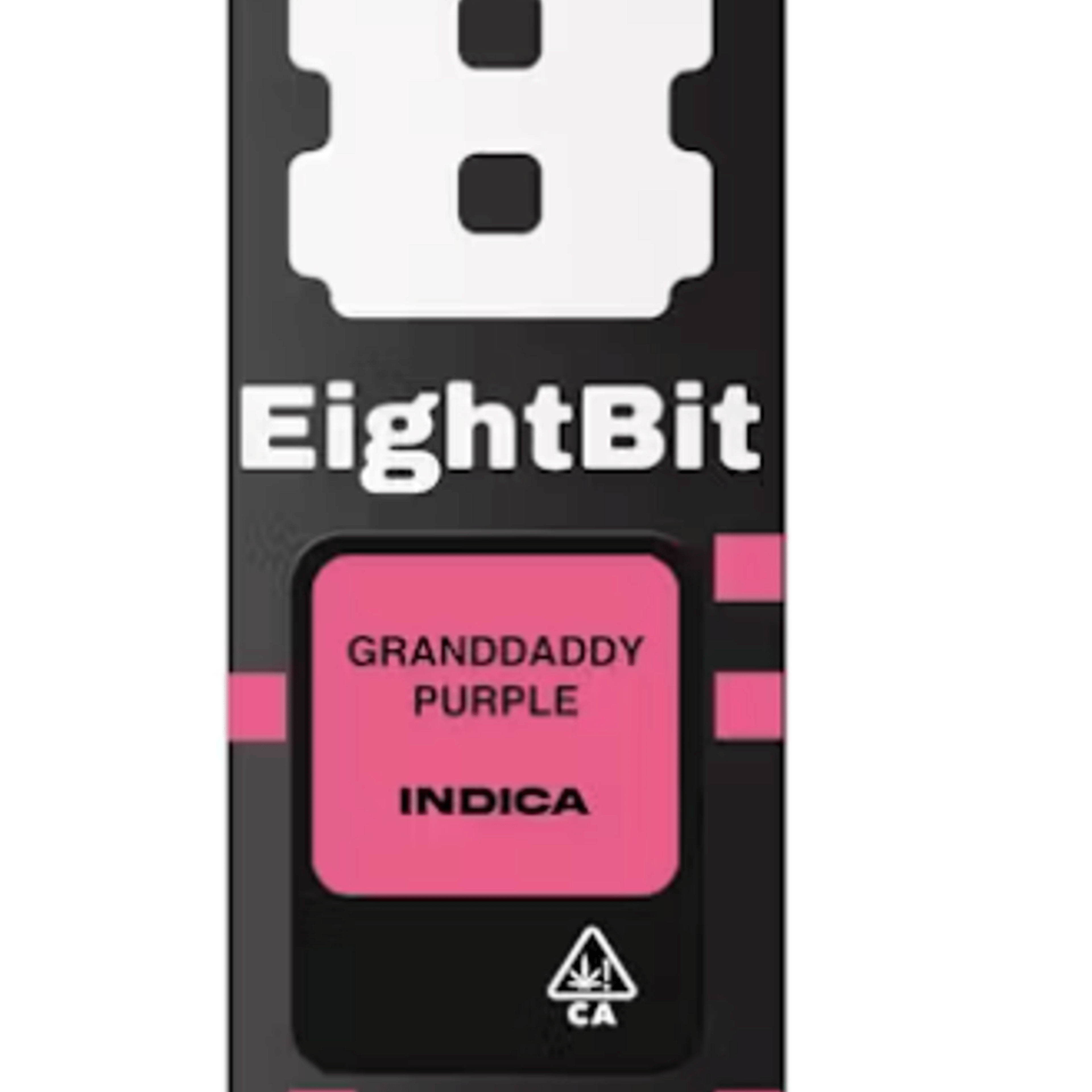 Grandaddy Purple - 1g Rosin Infused Disposable - EightBit - Indica - Disposable - $21 - AIO Disposable Vapes