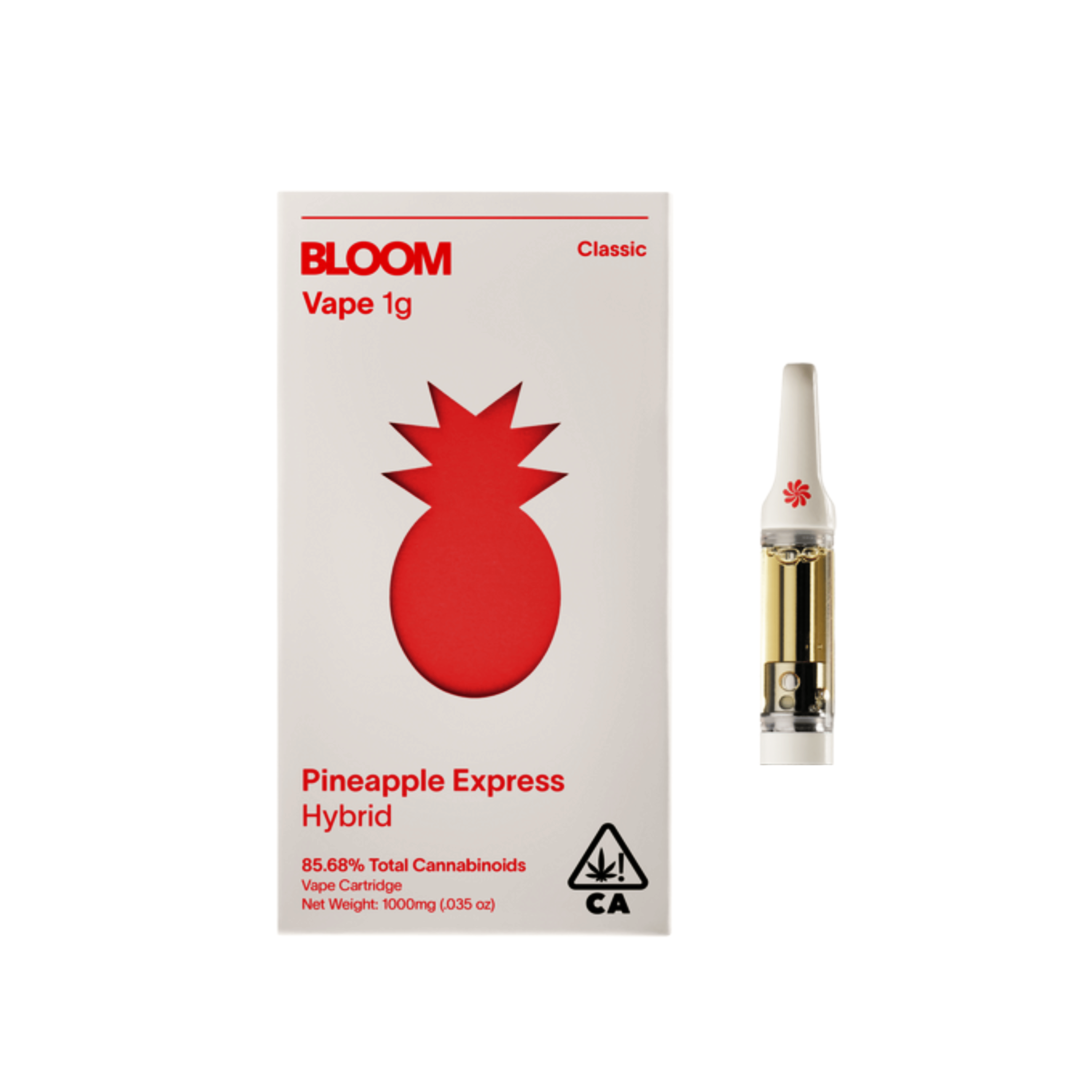 Classic | Pineapple Express Cartridge - 1g - Bloom - - $30 - Cartridges / Pods