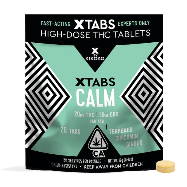 Calm XTABS | 1:1 THC:CBD | 20pk