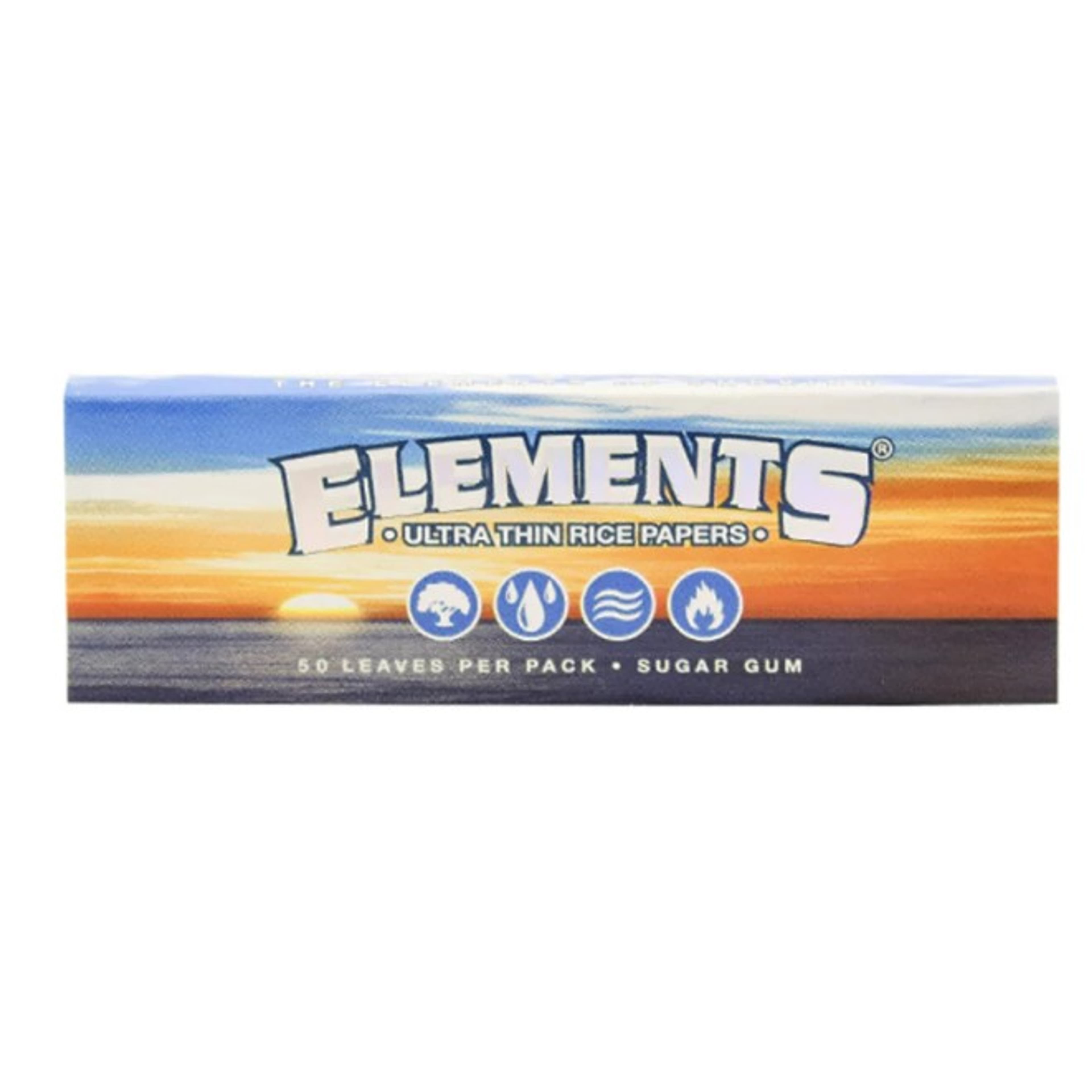 Elements - Ultra Thin Rolling Papers 1¼ - 50 Sheets - - $3.99 - Accessories