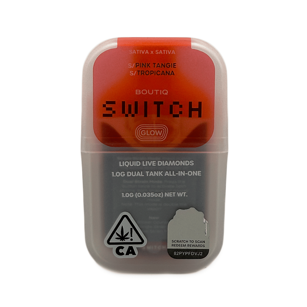 Boutiq Switch AIO | 1g - Pink Tangie(S) / Tropicana(S) - Sativa - Boutiq -  - $22 - All-In-Ones