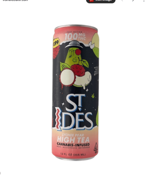 Pear Lychee High Tea 100mg - St. Ides - Drink - $7 - Edible