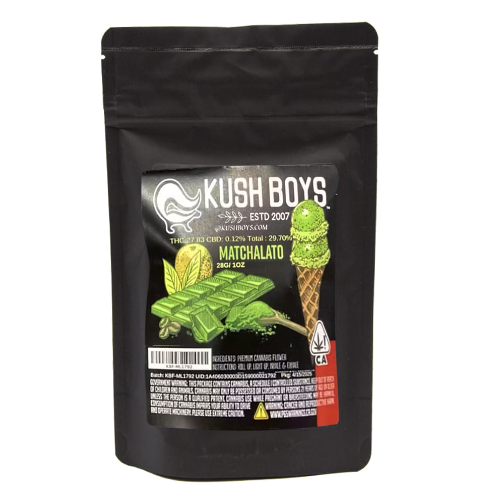 Matchalato 27.11% 28g - Kush Boys - Ounce - $65 - Flower