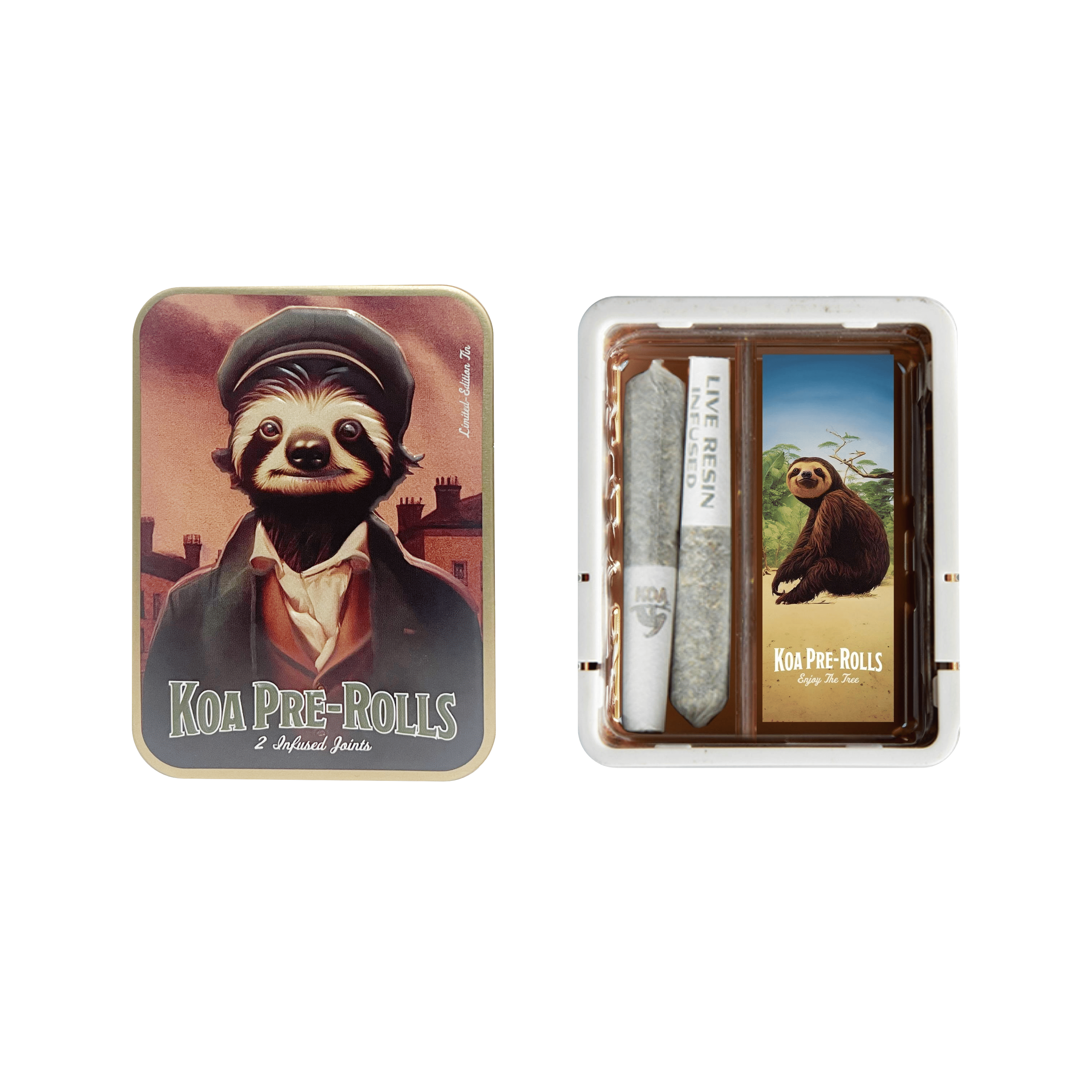 Koa Doubles | Blue Dream Live Resin Infused Pre-Rolls (0.35g x 2) - 0.7g - Koa - - $12 - Infused Pre-Rolls