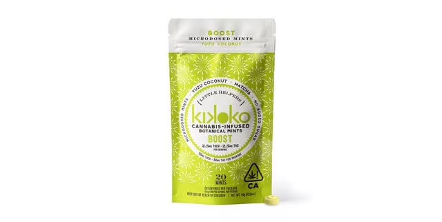 Boost Mints - Little Helpers Mints I Boost I - THC/THCV/Matcha 1:1 - 20pk