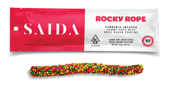 Berry Citrus Nerds Rope 100mg - Saida - Rope - $5 - Edible