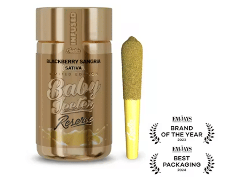 Blackberry Sangria - LIMITED EDITION: RESERVE - 5pk Infused Baby Pre Rolls *B2G1 + 10% OFF EVERYDAY* *SPECIAL PRICING* - Jeeter - Blackberry Sangria 5pk (H) - $30 - Pre-Rolls