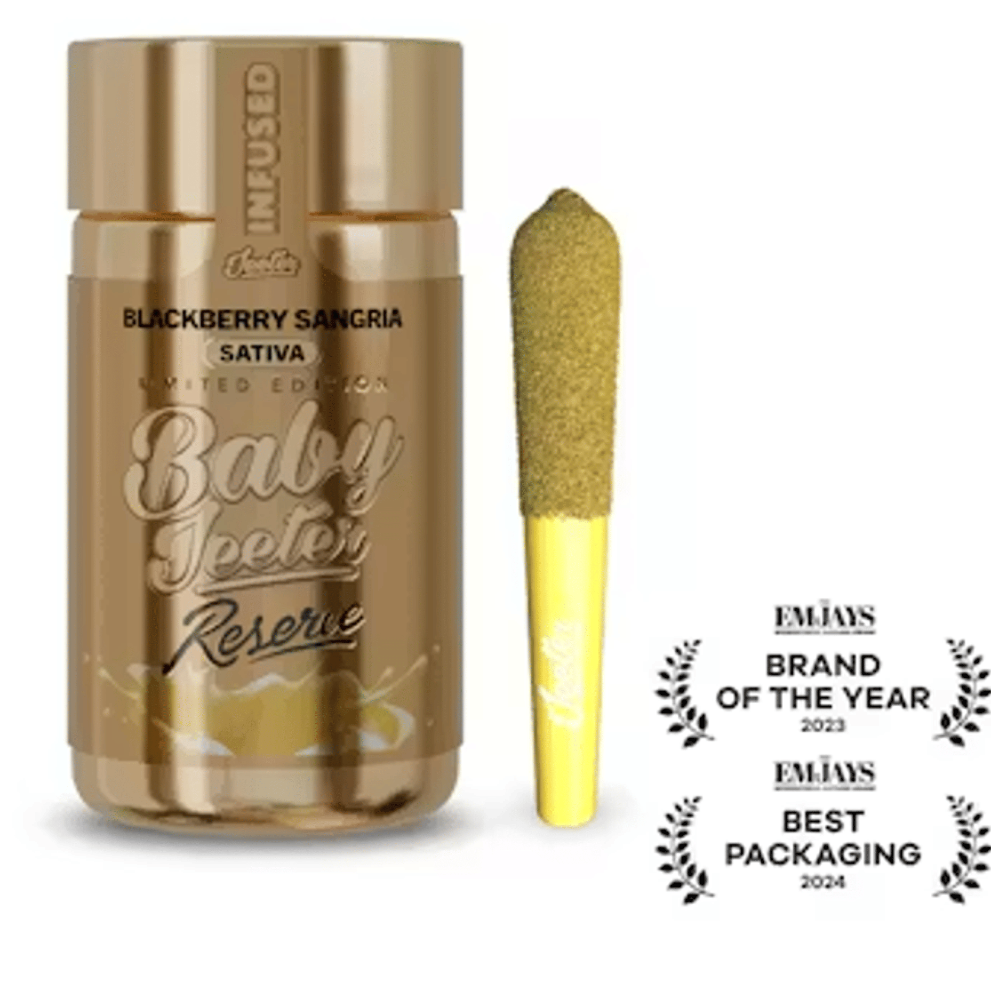 Blackberry Sangria - LIMITED EDITION: RESERVE - 5pk Infused Baby Pre Rolls *B2G1 + 10% OFF EVERYDAY* *SPECIAL PRICING* - Jeeter - Blackberry Sangria 5pk (H) - $30 - Pre-Rolls