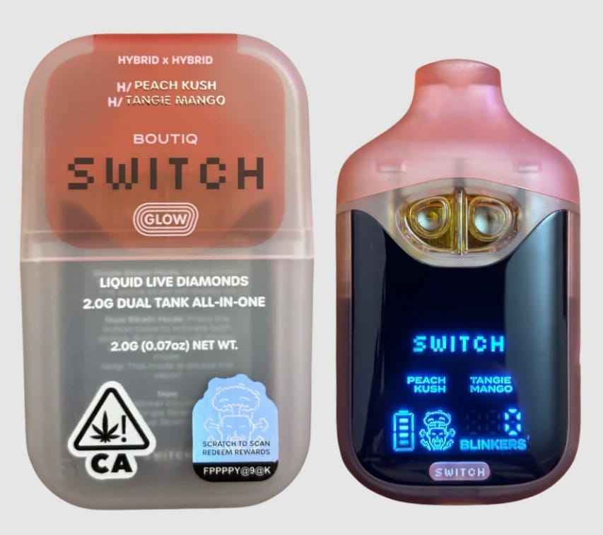 BOUTIQ: Peach Kush X Tangie Mango Switch Live