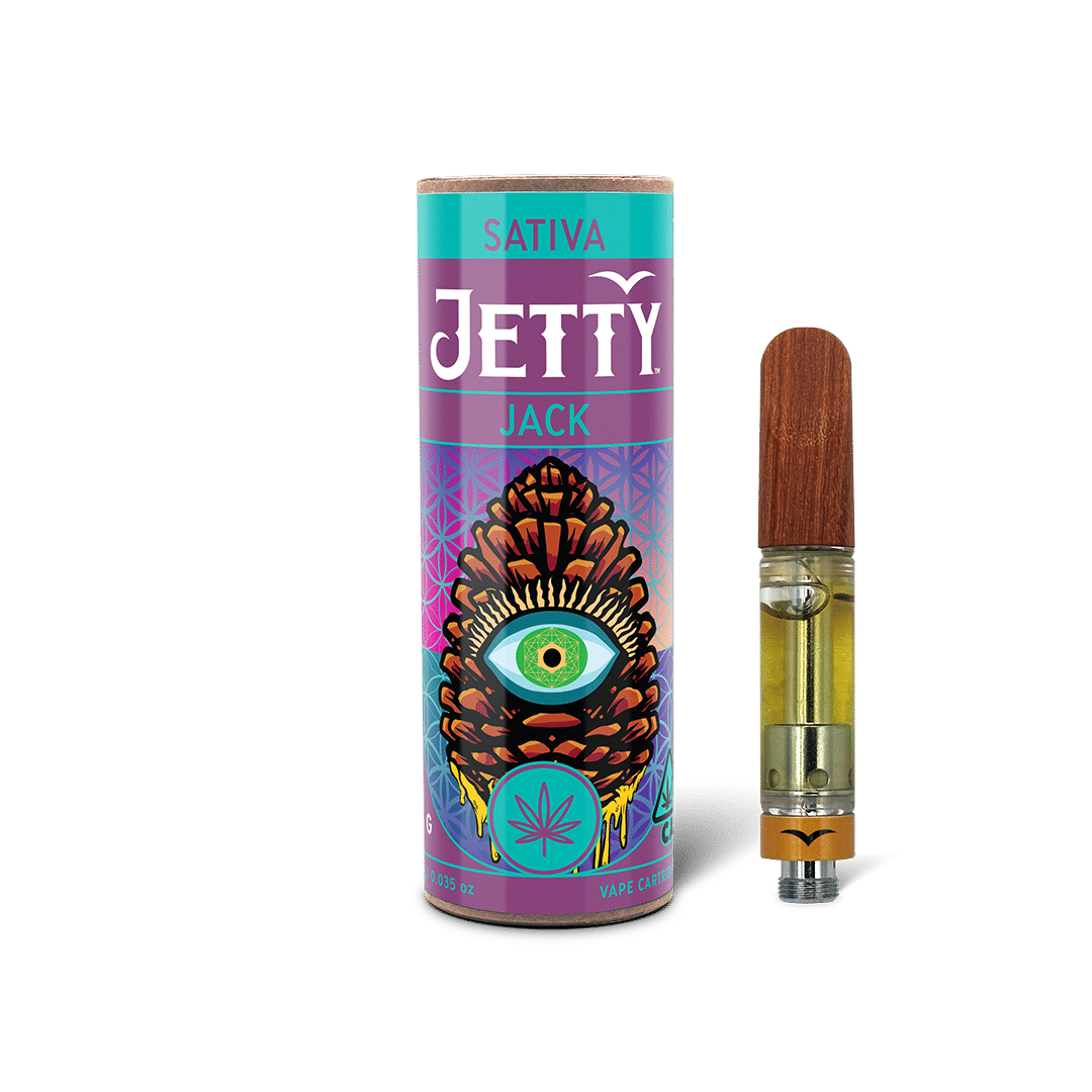 Jack - 1G High THC Cart - Jetty Extracts - Jack High THC Cart (S) - $24 - Cartridges