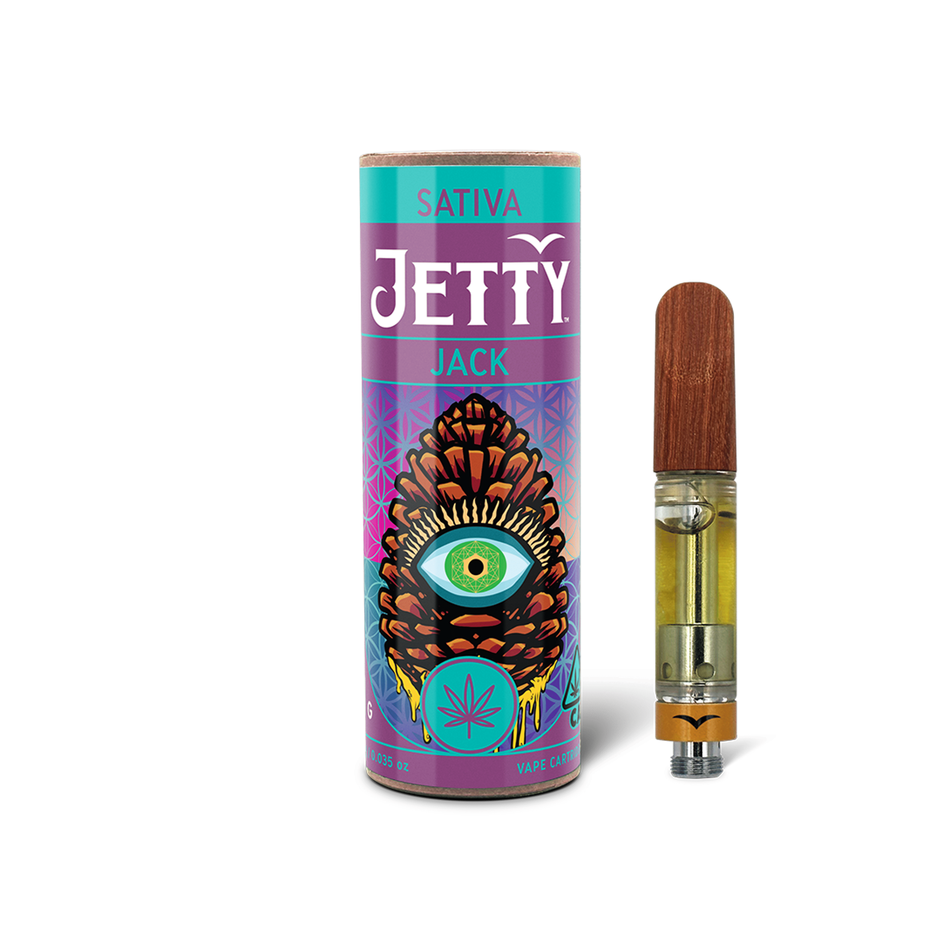Jack - 1G High THC Cart - Jetty Extracts - Jack High THC Cart (S) - $24 - Cartridges