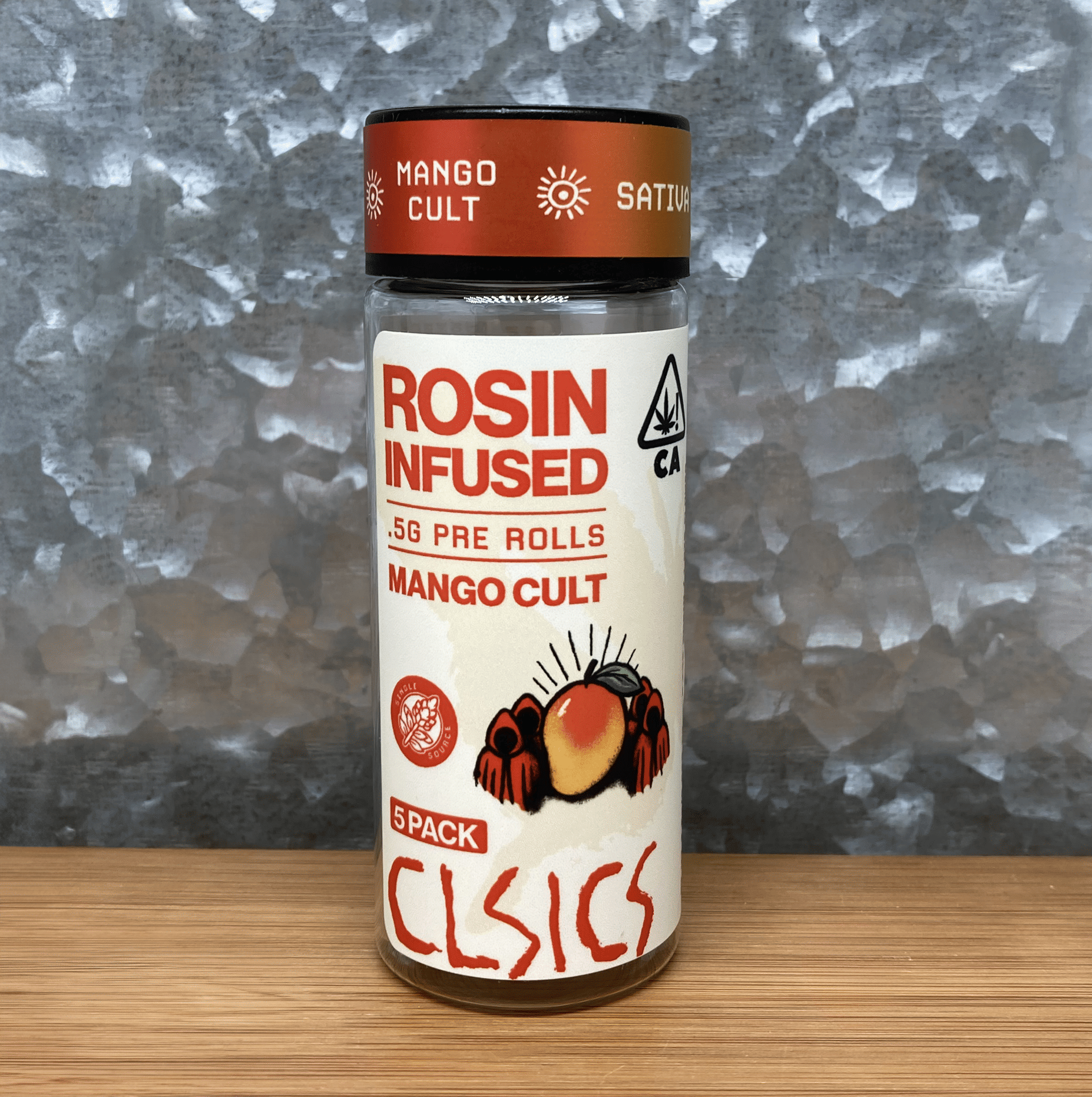 Mango Cult Rosin Infused Joint 5Pk - CLSICS -  - $51 - Joint