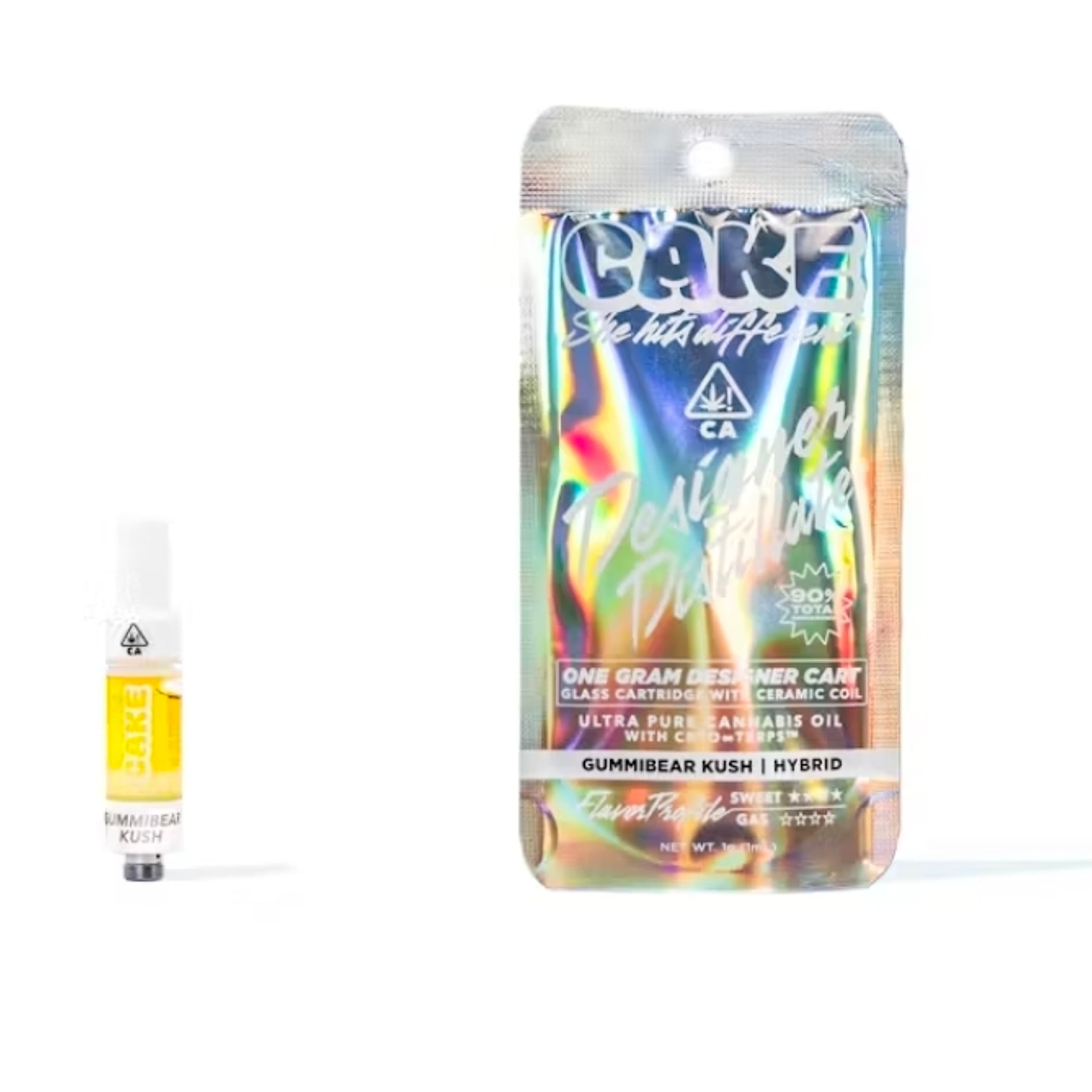 CAKE - 1 gram 510 Thread - Gummibear Kush - - $35.99 - Vape