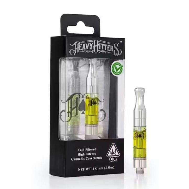 Heavy Hitters - Alien OG (Made With Diamonds) - 1g - Heavy Hitters - Made w/ Diamonds - $49.99 - 510 Cartridges