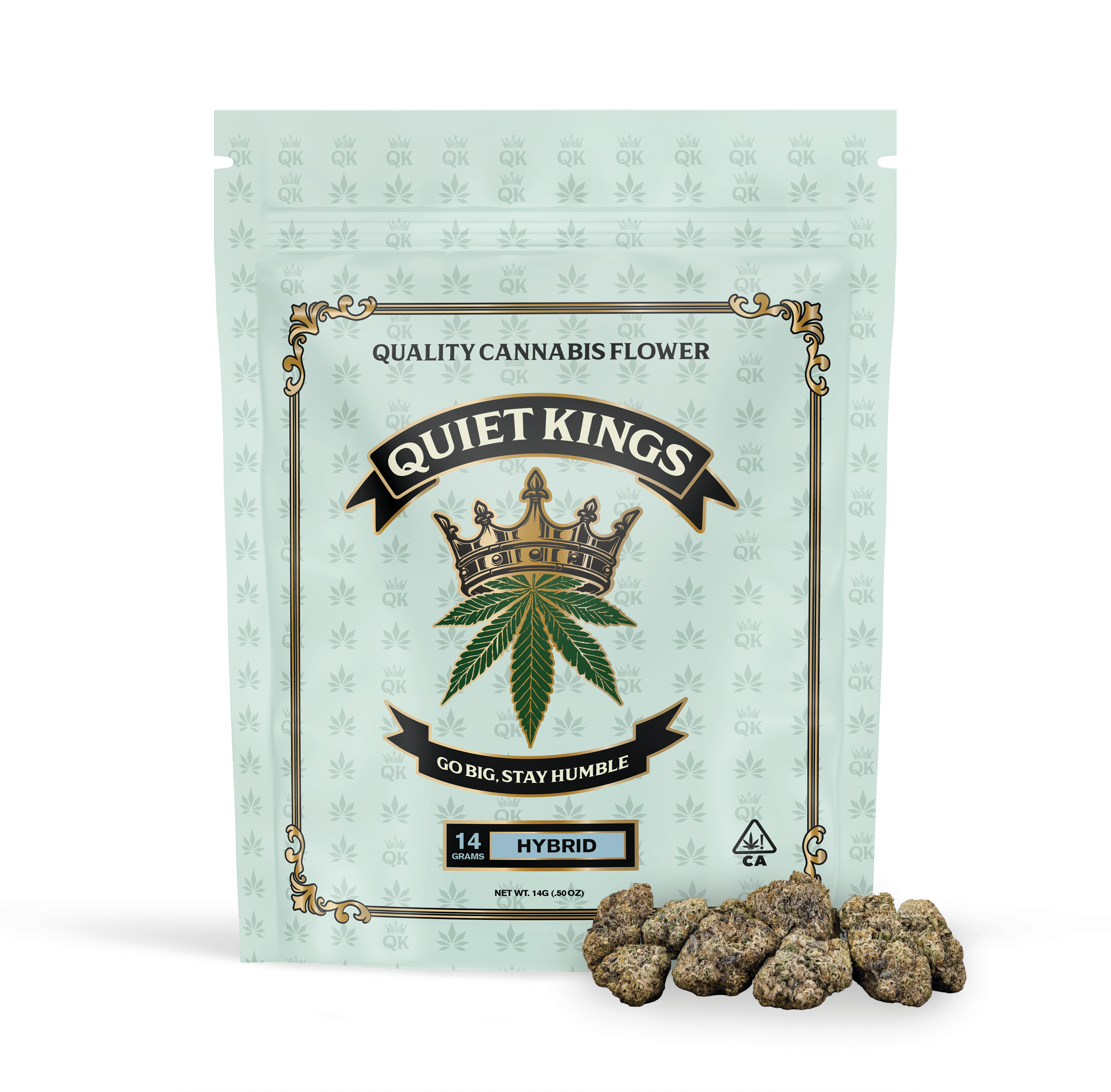 Face Mintz - 14g - Quiet Kings - 14g - Hybrid - $50 - Flower (Half Ounces)