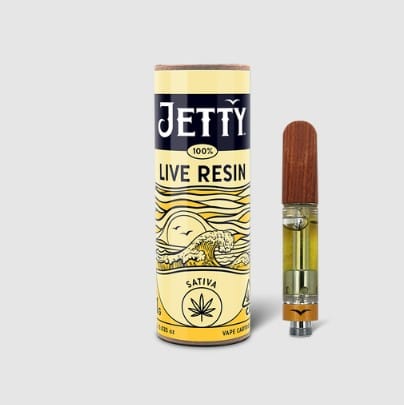 Jetty - Garlic Mac - Live Resin Cart - 1g - Jetty Extracts - LR Cart - $29.99 - 510 Cured/Live/Rosin Cartridges