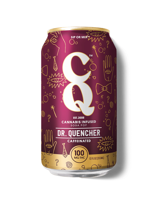 Dr. Quencher Infused Soda (Caffeinated) - 100mg - CQ Drinks -  - $12 - Beverages/Drinks