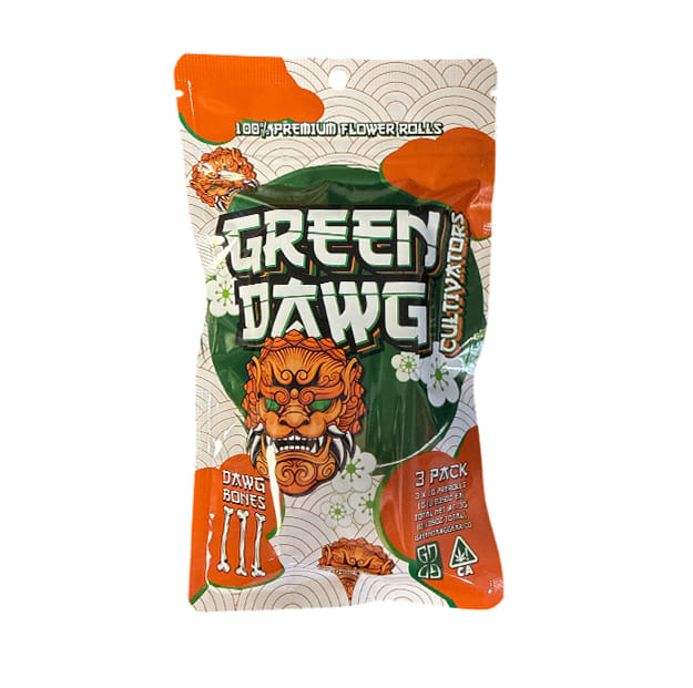 Green Dawg - Maracuya - Pre-Rolls (3 Pack) - 3g - Green Dawg - PR 3-Pack - $34.99 - Pre-Rolls