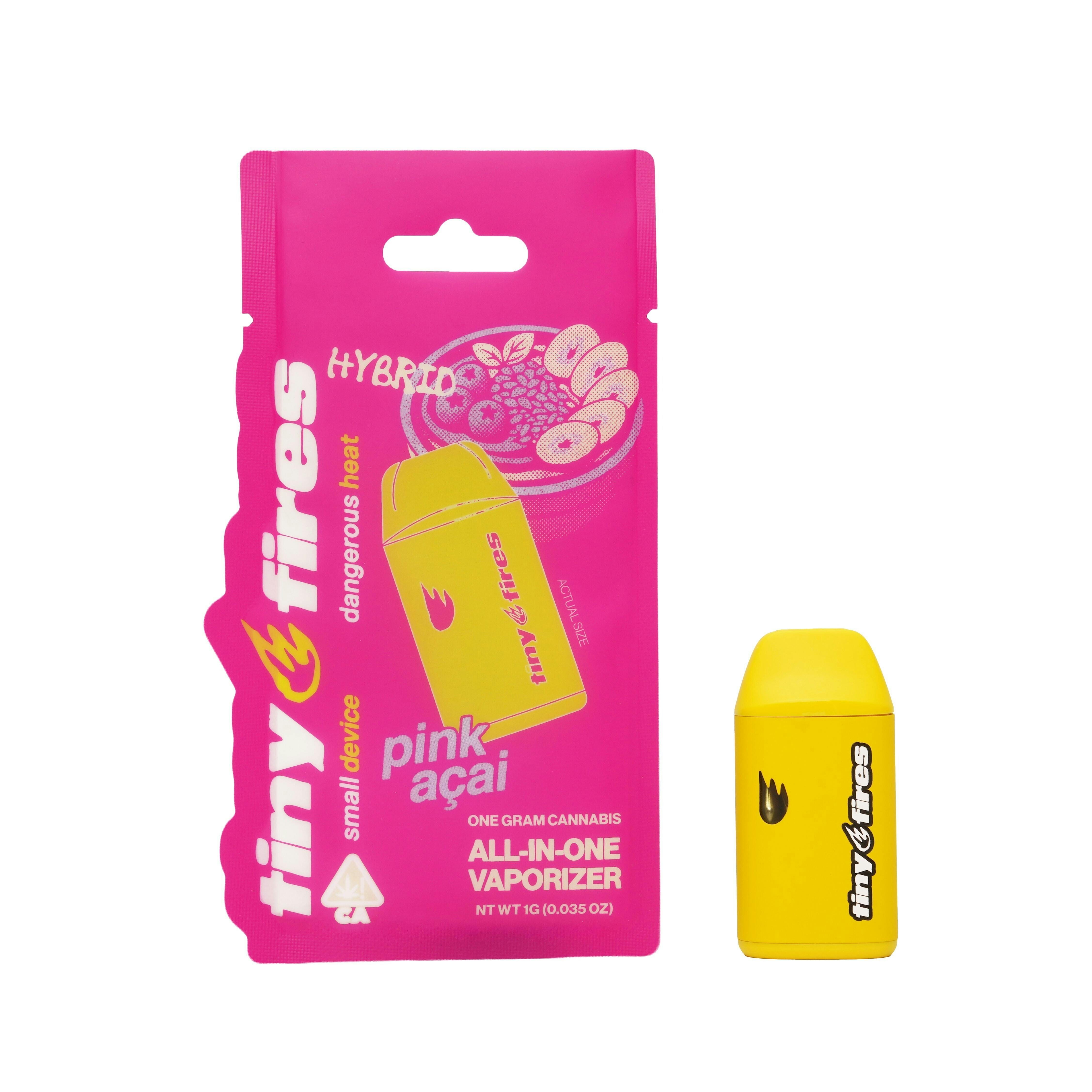 Tiny Fires: Pink Acaí - 1g All-In-One Vape - Tiny Fires -  - $35 - All-In-One Pens