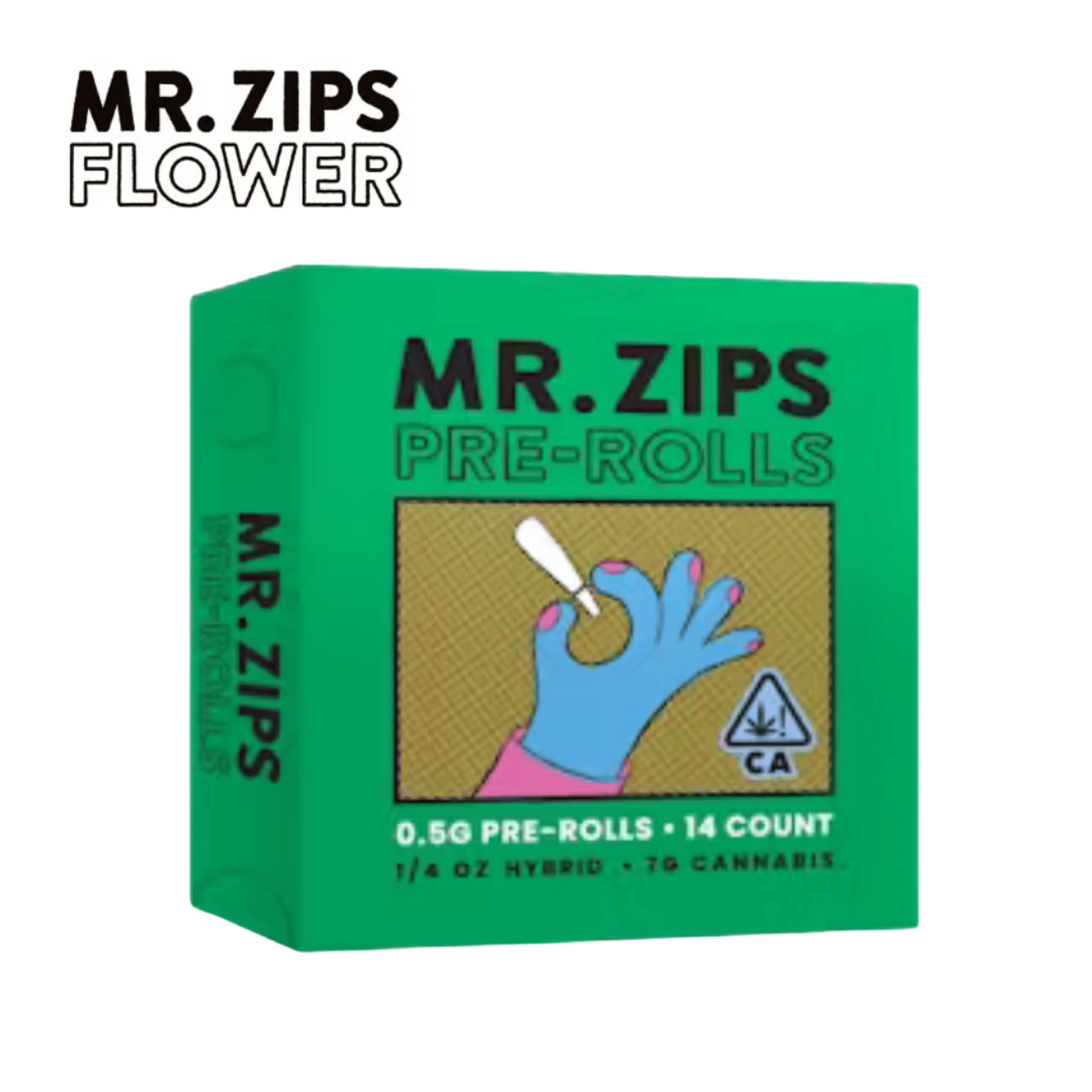 Mr. Zips - Blue Nerdz - 14-Pack Pre-Rolls - 7g - Mr. Zips - Blue Nerdz - $29.99 - Pre-Rolls