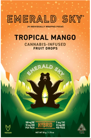 Tropical Mango - Hard Fruit Drops (100mg)