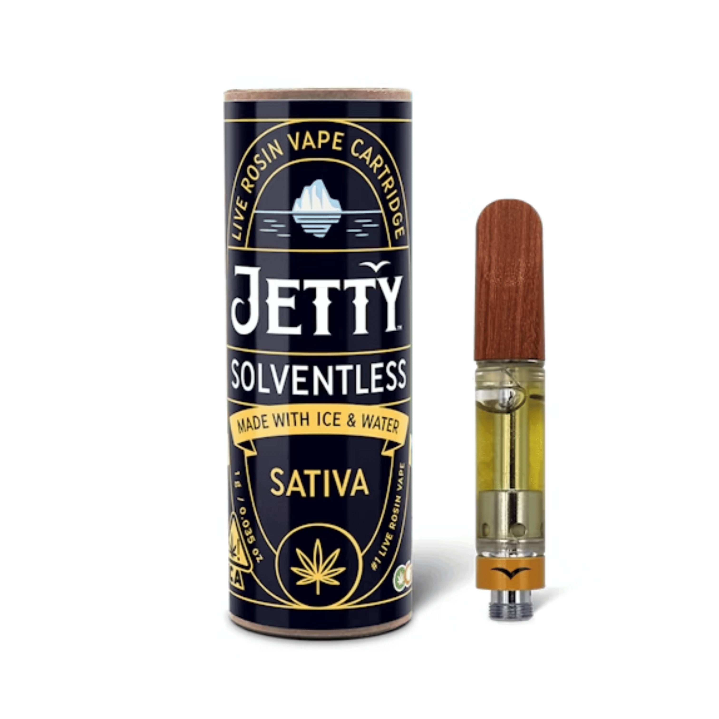 Papaya Bomb OCal Solventless Cartridge - .5g - Jetty Extracts -  - $45 - Cartridges / Pods