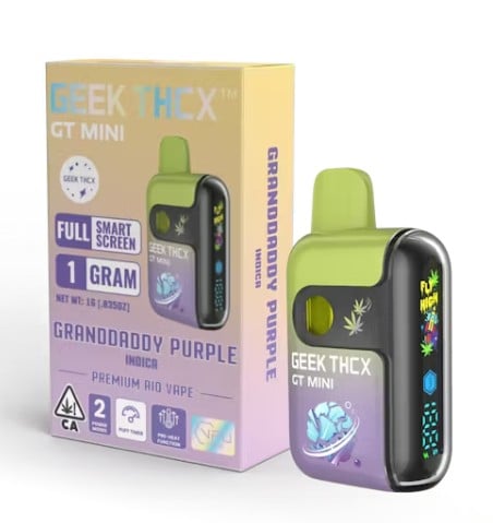 GEEK THCX All-in-one - Grand Daddy Purple