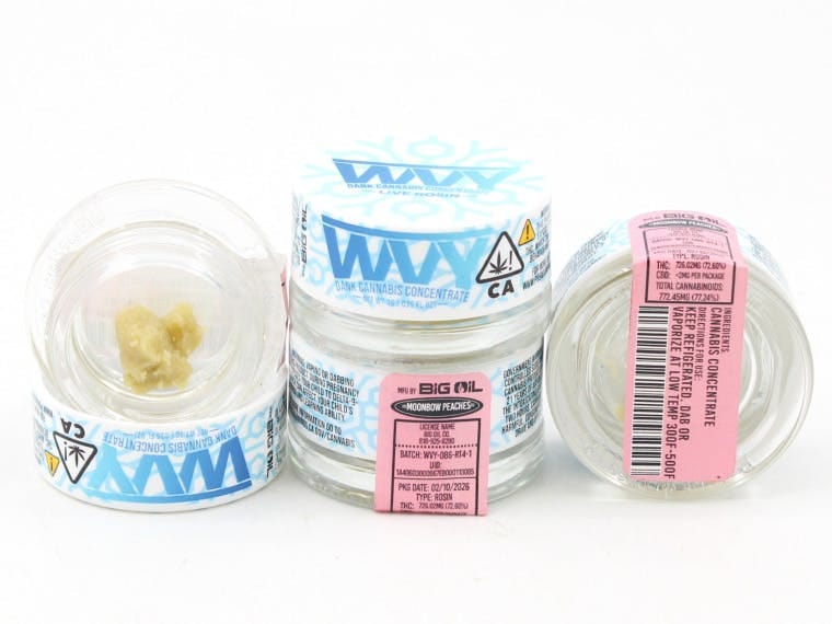 Moonbow Peaches - Rosin - WVY -  - $17.25 - Concentrates