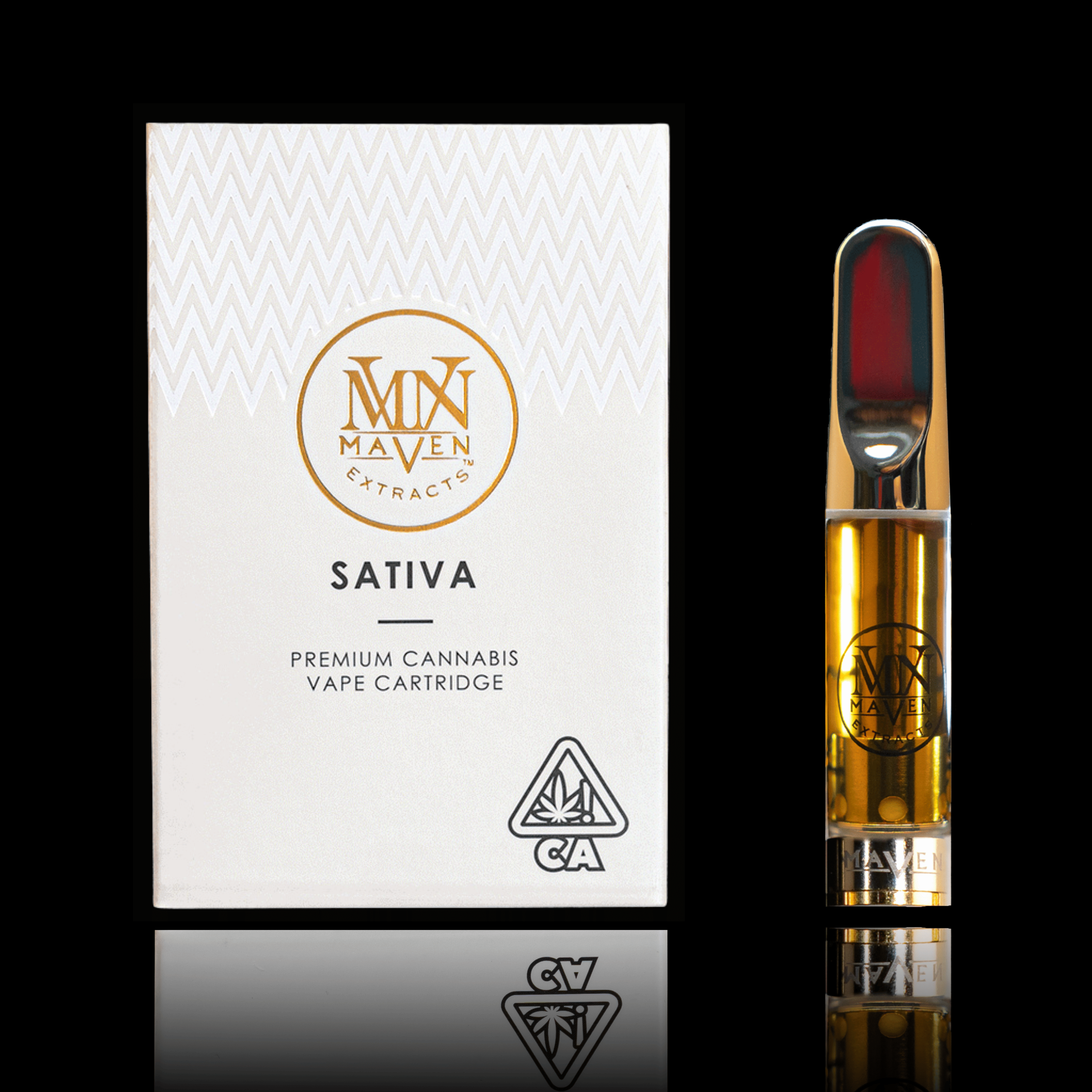Orange Sapphire Gold Blend - 1g Cartridge - Maven Genetics - 1g Cart - Sativa - $22 - 510 Cartridges