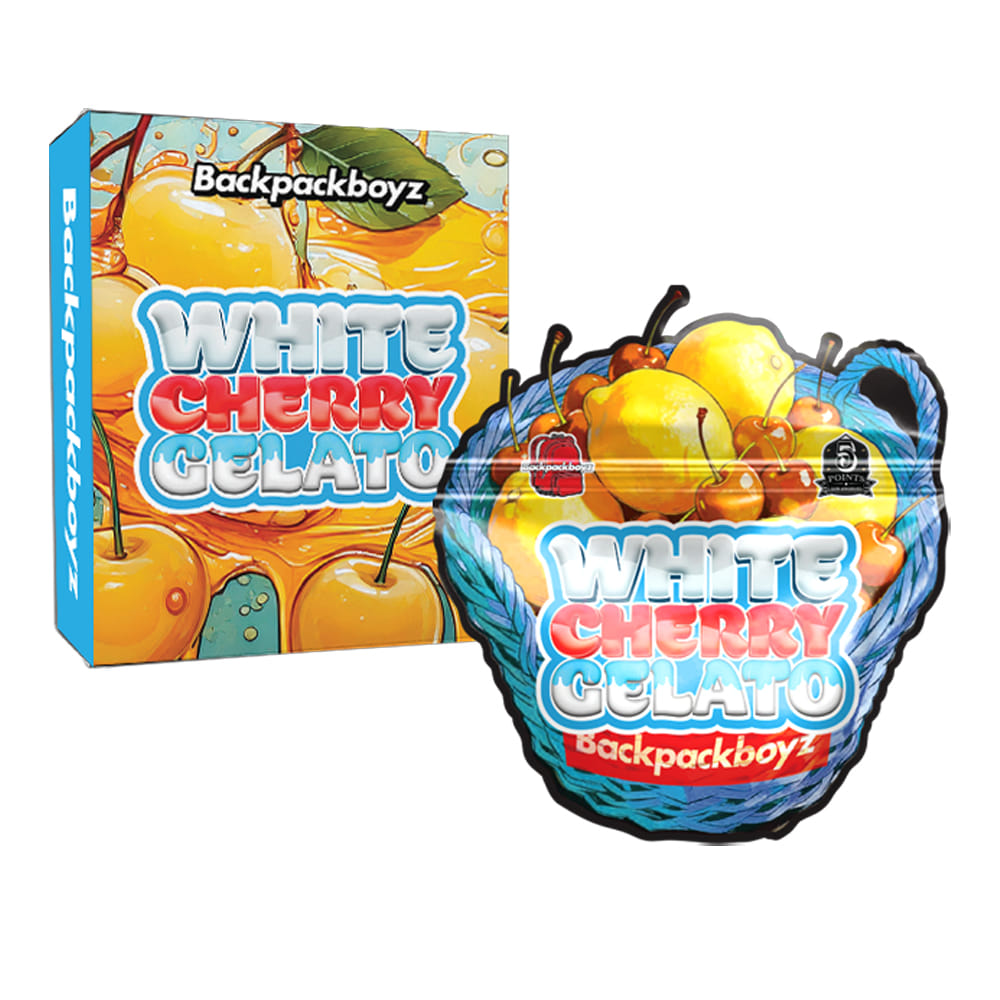 White Cherry Gelato (H) 34.82% - 3.5G *SPECIAL PRICING* - Backpack Boyz - Eighth - $50 - Exotic Eighths - Buy 8 Mix & Match get 13.5% Off PLUS $.01 Punch T1 Rosin