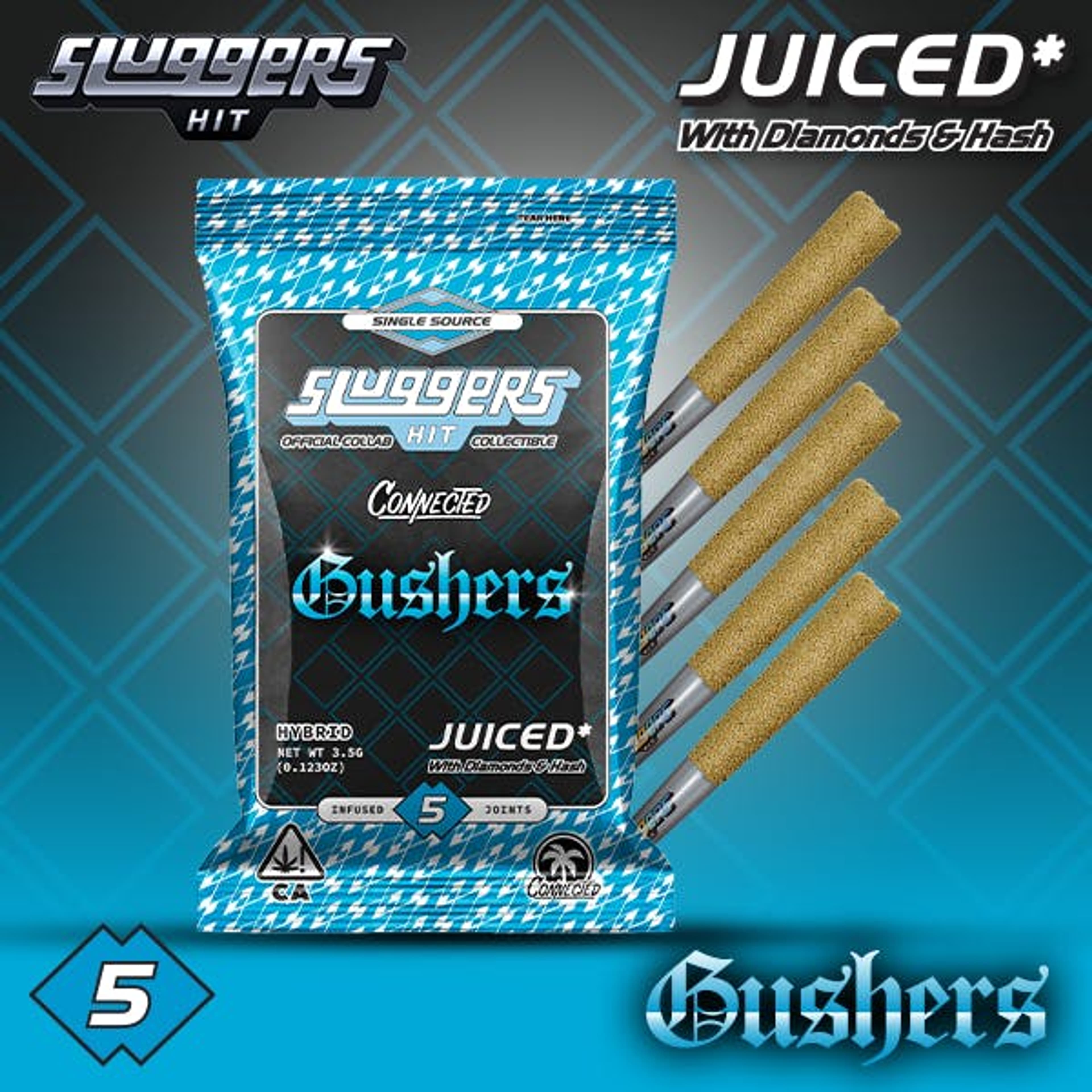 Gushers 0.7g 5pk - Sluggers - - $45 - Flowers