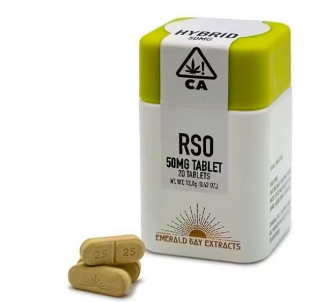 50mg Tablets - Hybrid - Frozen Lemons - 1000mg Package - Emerald Bay Extracts -  - $70 - Edibles