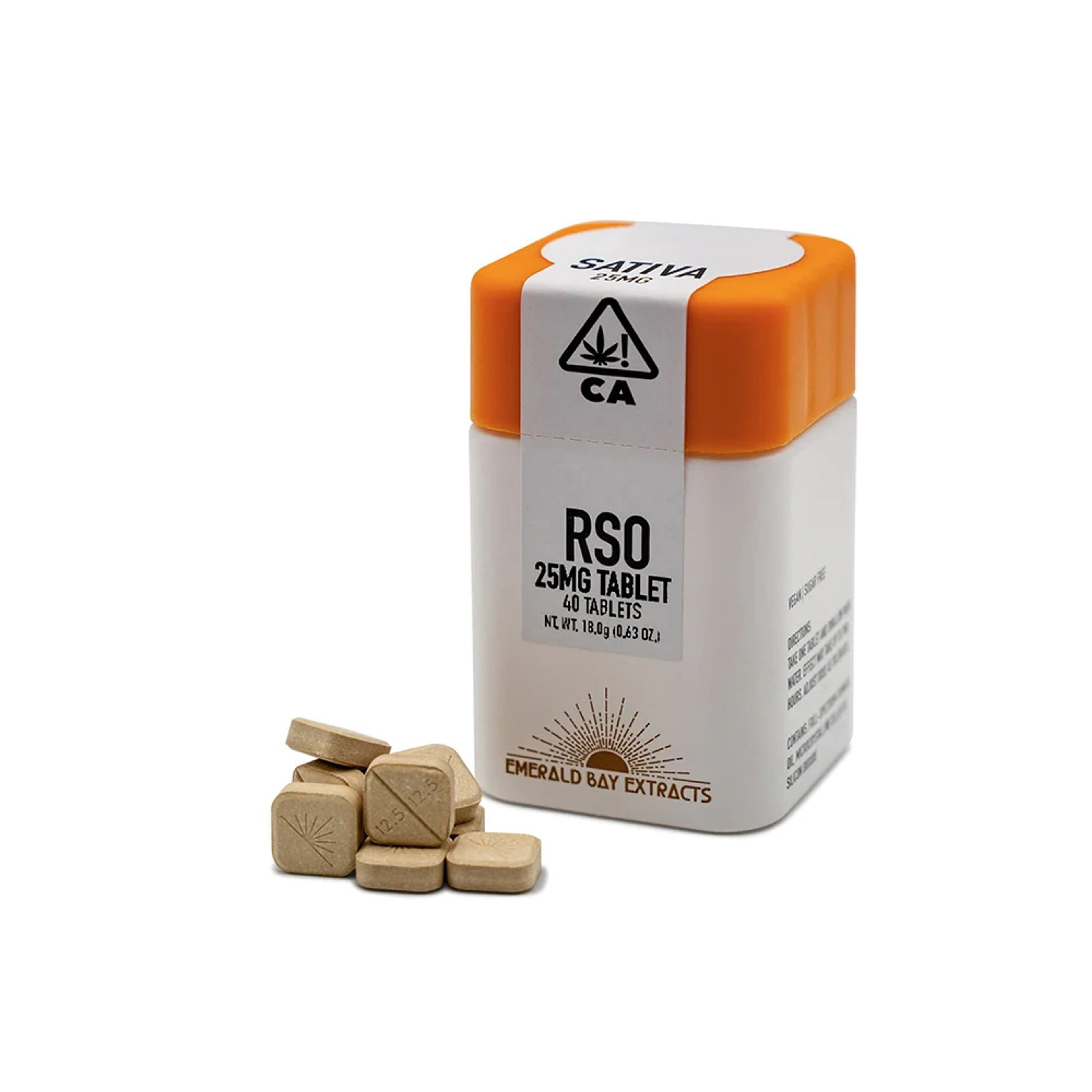 RSO Tablets - Blue Dream - Emerald Bay Extracts - Sativa Tablets - $45 - Capsules