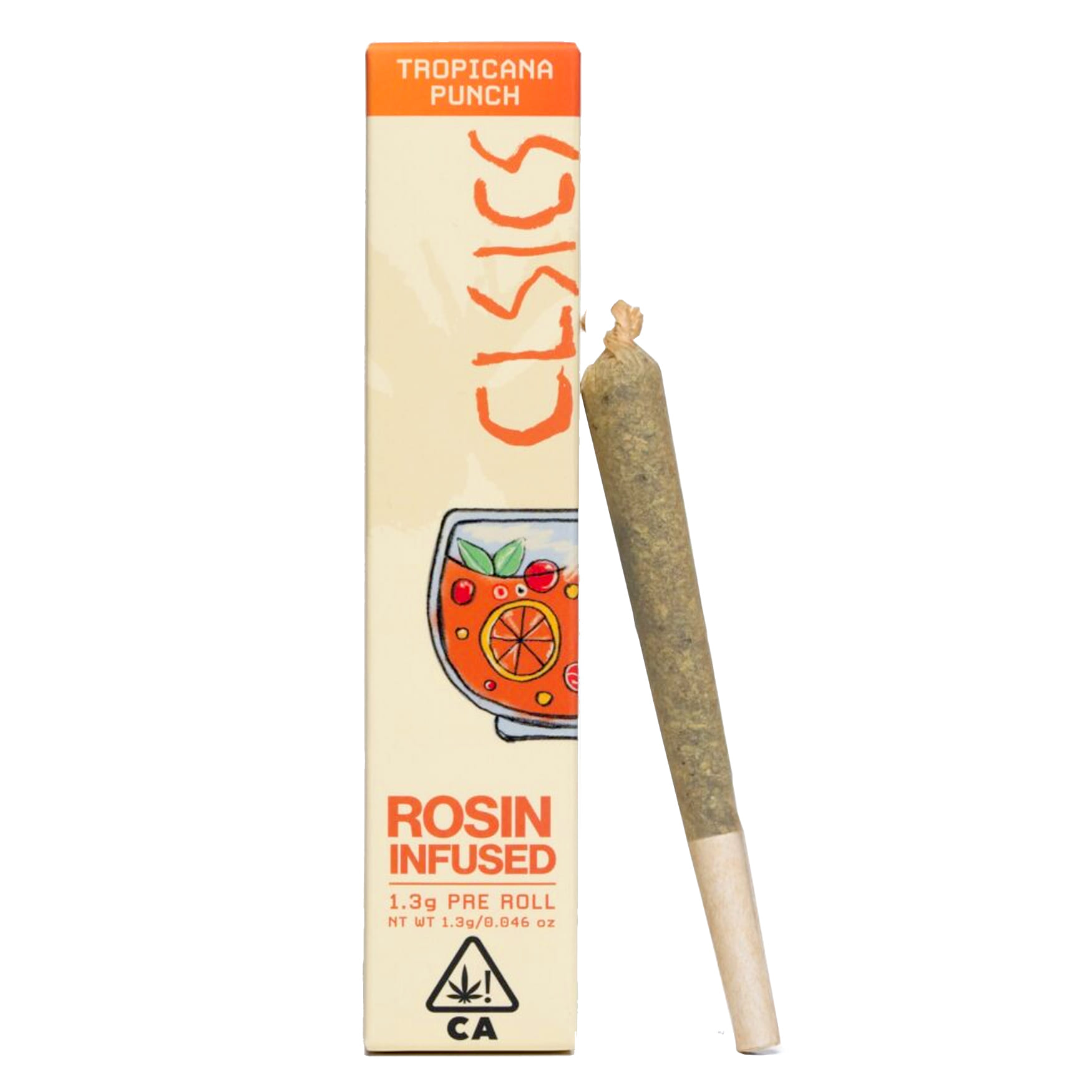 Tropicana Punch (H) 1.3g Rosin Pre Roll - CLSICS - Tropicana Punch (H) - $12.90 - Pre-Rolls