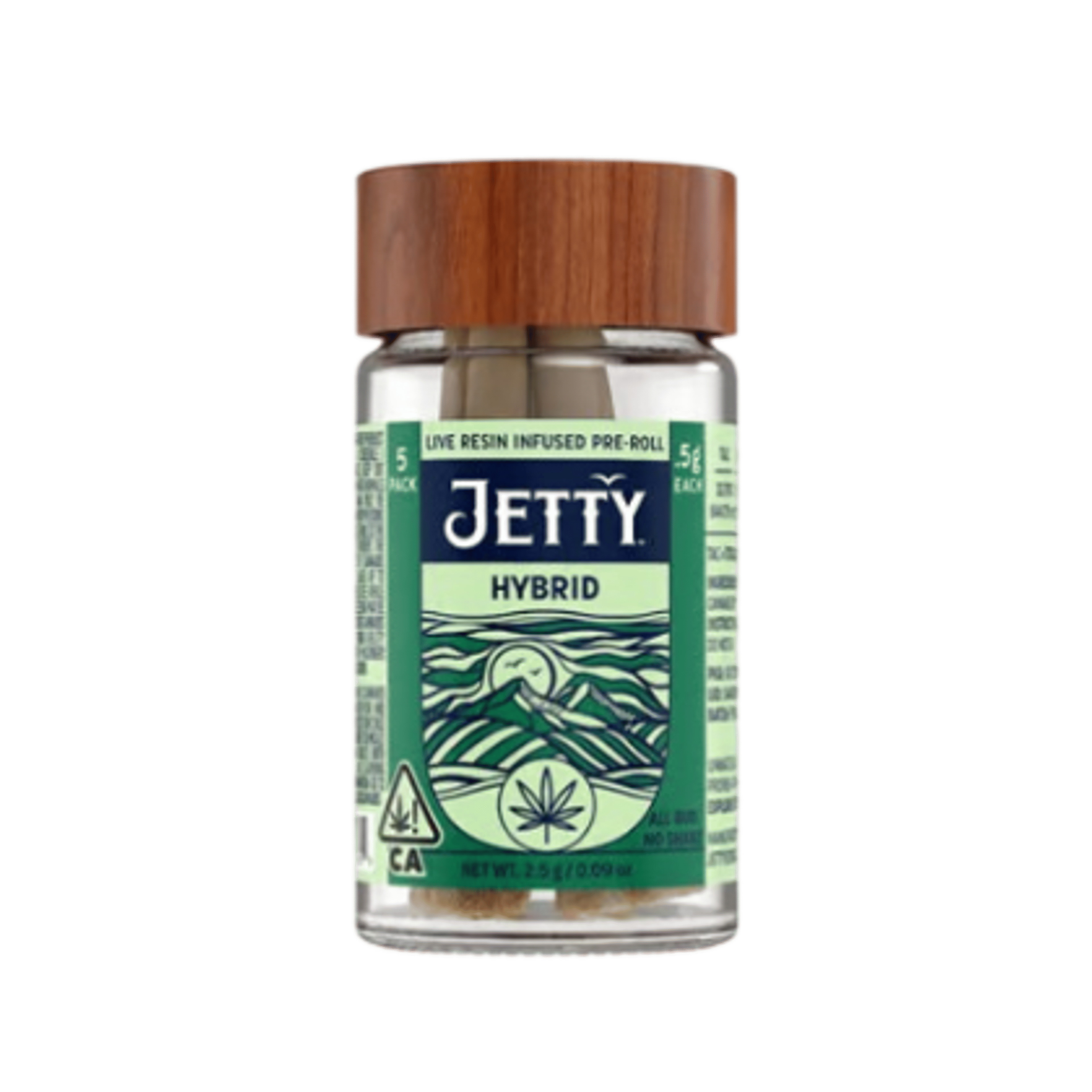 Governmint Oasis x Fatso - Live Resin - Pre-rolls - Jetty Extracts - 5-Pack - $29.99 - Infused Pre-Rolls