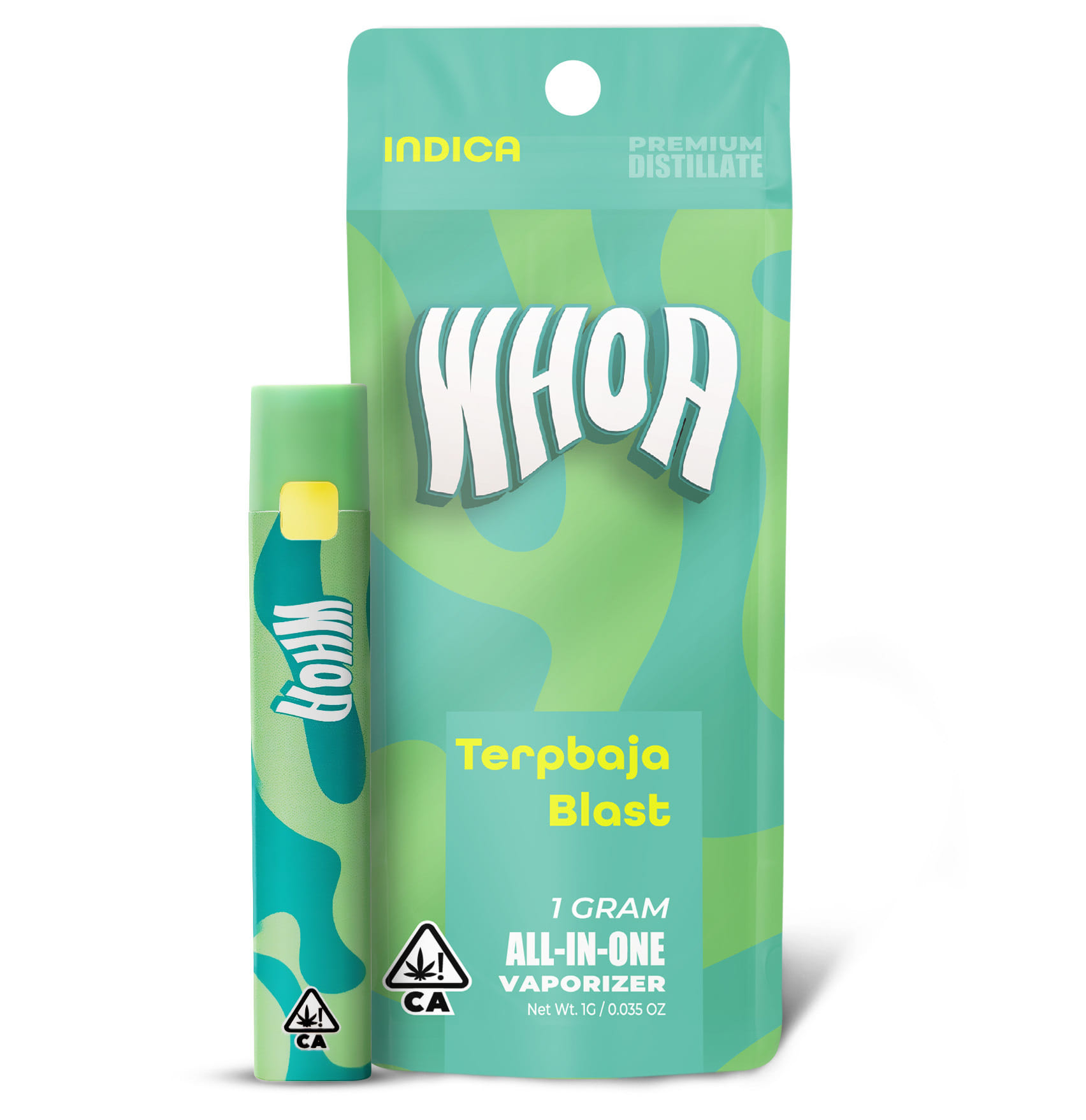 Terpbaja Blast AIO Vape 1G WHOA - WHOA -  - $14.40 - Vapes