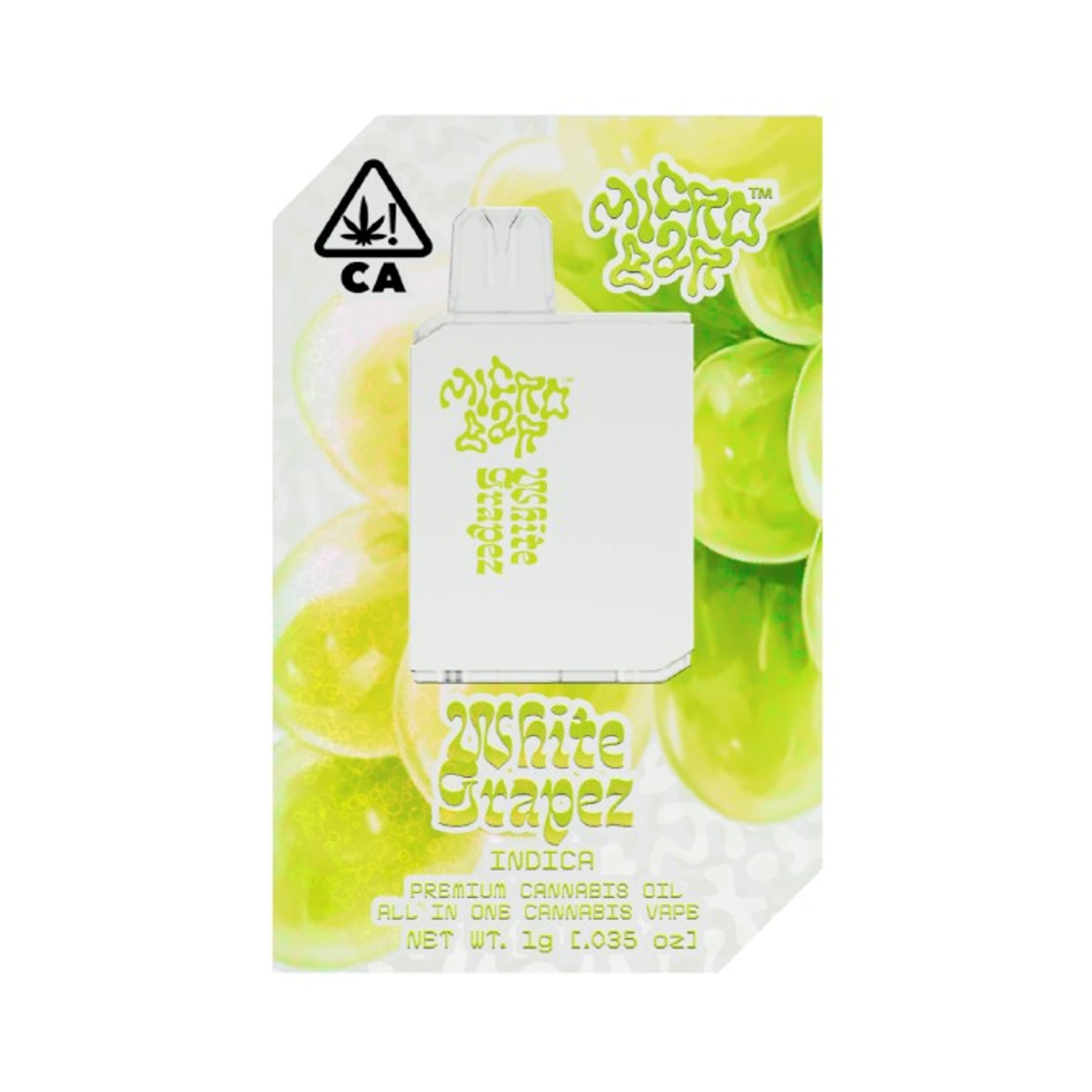 Micro Bar AIO - White Grapez - All-In-One - 1g - Micro Bar - White Grapez - $27.99 - Disposable Vape Pens (All In One)